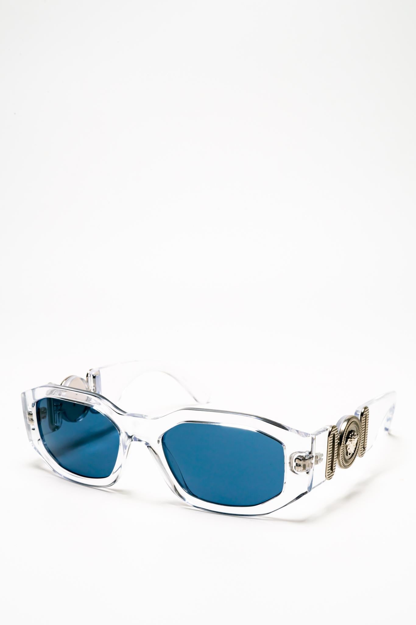 Versace Medusa Biggie Sunglasses 4361 148/80 - Luxury Designer Shades for Women & Men - UV Protection, Fashion Statement for Beach, Travel & Outdoor Activities