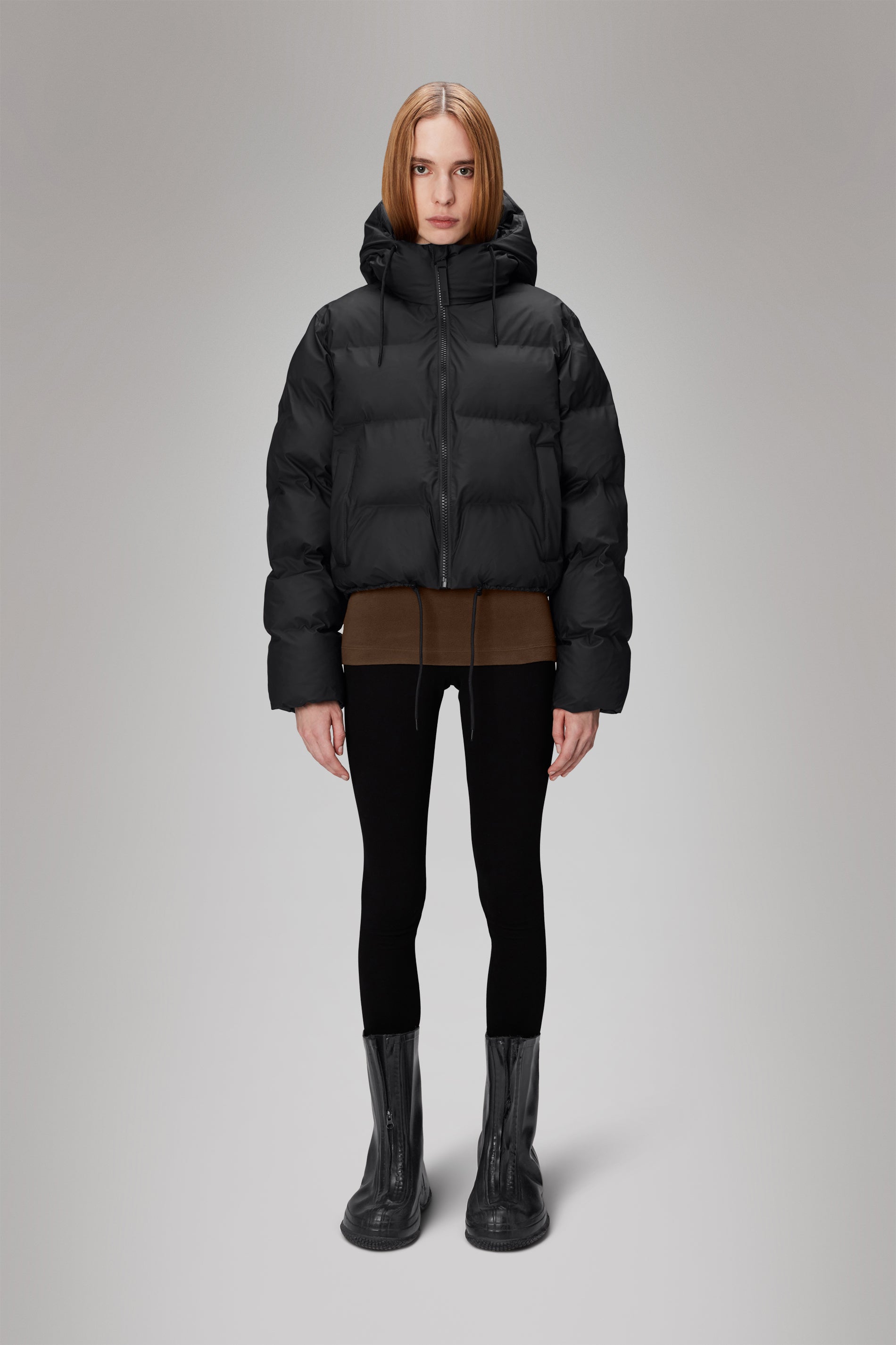 Alta Short Puffer Jacket for Women - Lightweight Winter Coat with Hood, Waterproof & Windproof - Perfect for Outdoor Activities, Hiking, and Cold Weather Fashion