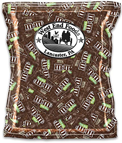 **M&Ms Fun Size Milk Chocolate Bulk (14 Pound Bag) - Perfect for Halloween, Parties, Office Snacks & Bulk Candy Buffets**
