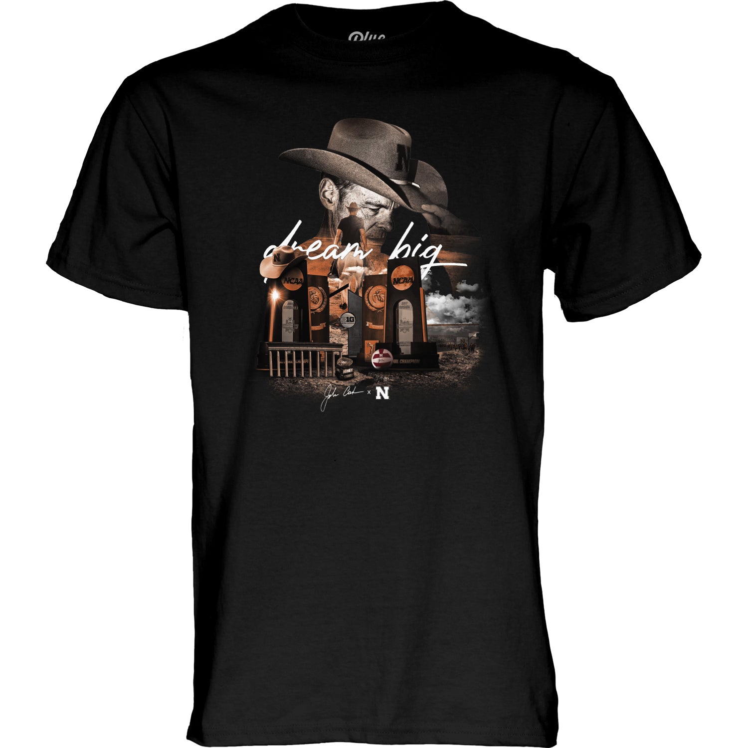Nebraska Huskers Dream Big Coach Cook T-Shirt for Men & Women - Perfect for Game Day, Fan Events & Casual Wear