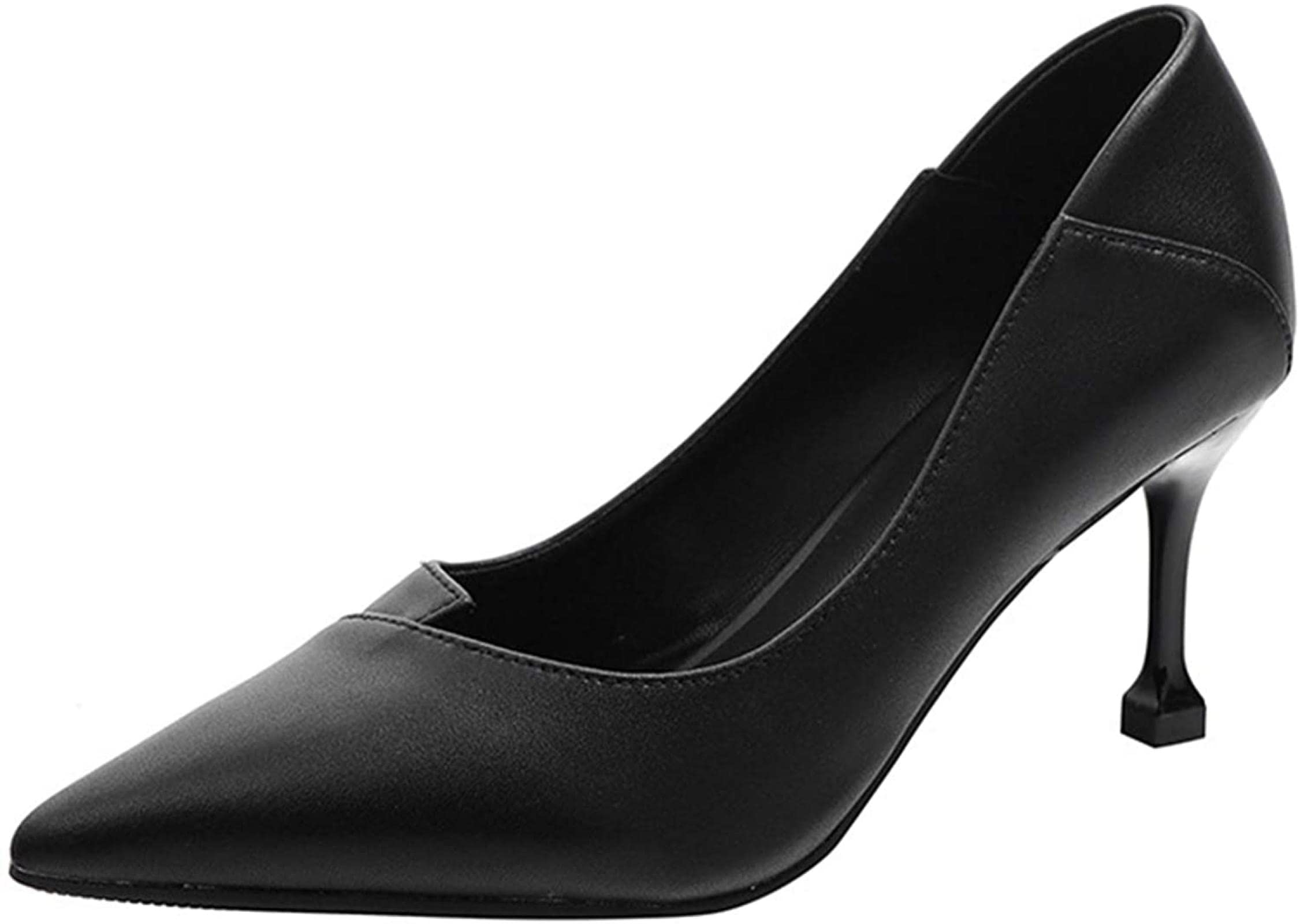 Samtiny Women's Casual Thin Heel Pointed Toe Pumps - Elegant Shallow High Heels for Evening Dresses, Weddings & Spring/Autumn Occasions | Perfect for Parties, Date Nights & Formal Events
