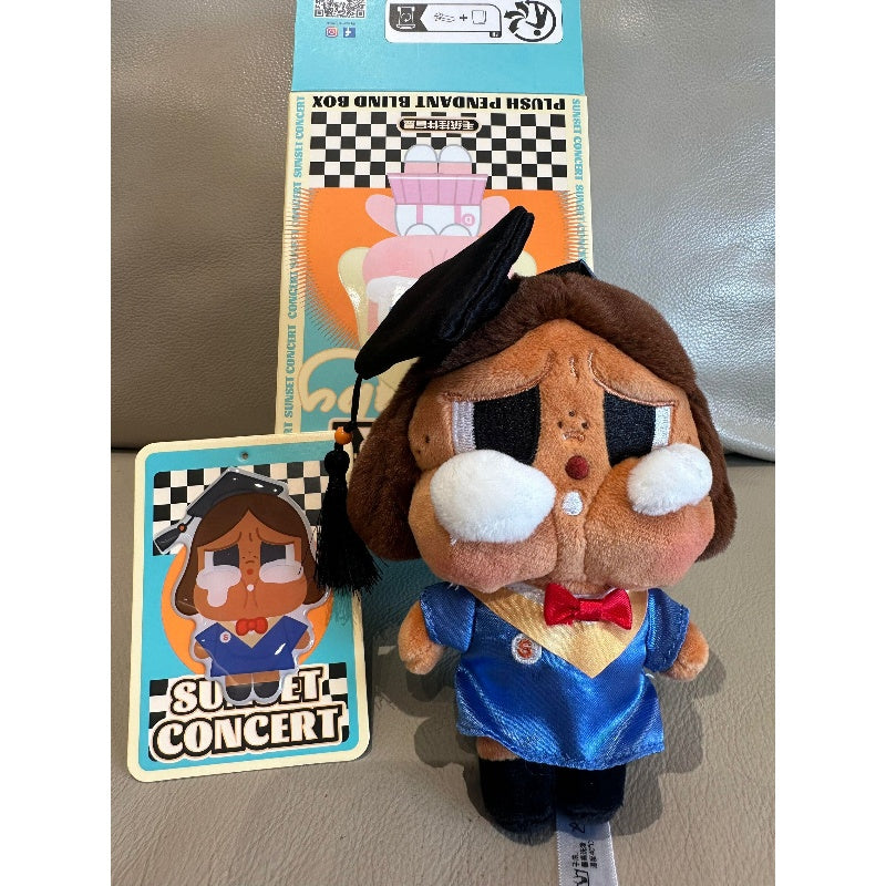 Crybaby Sunset Concert Plush Pendant Series - Kawaii Anime Keychain for Graduation Gifts, School Supplies & Concert Merch | Perfect for Backpacks, Keyrings & Party Favors