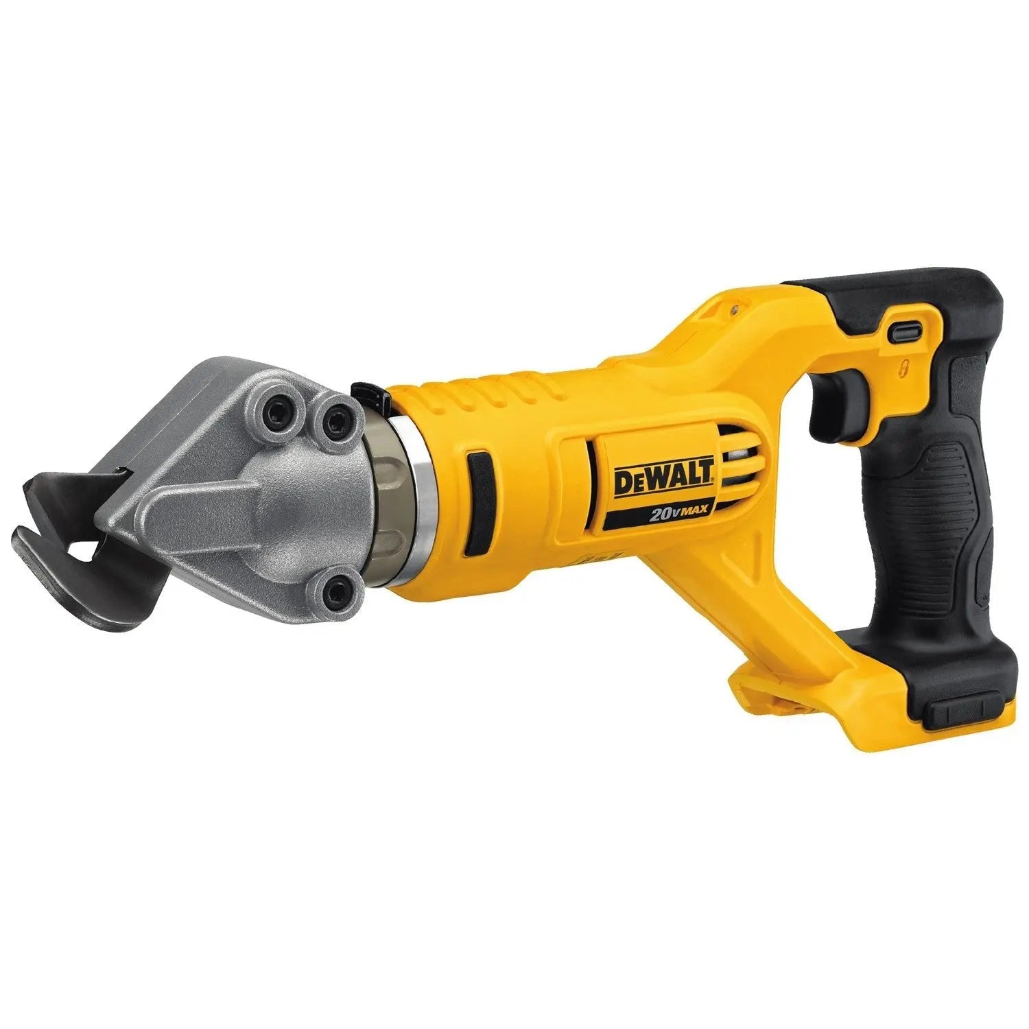 DEWALT DCS496B 20V Max Cordless Metal Shear - Offset Head, Cuts 18 Gauge Steel, Bare Tool Only - Perfect for HVAC, Roofing & Metal Fabrication Projects