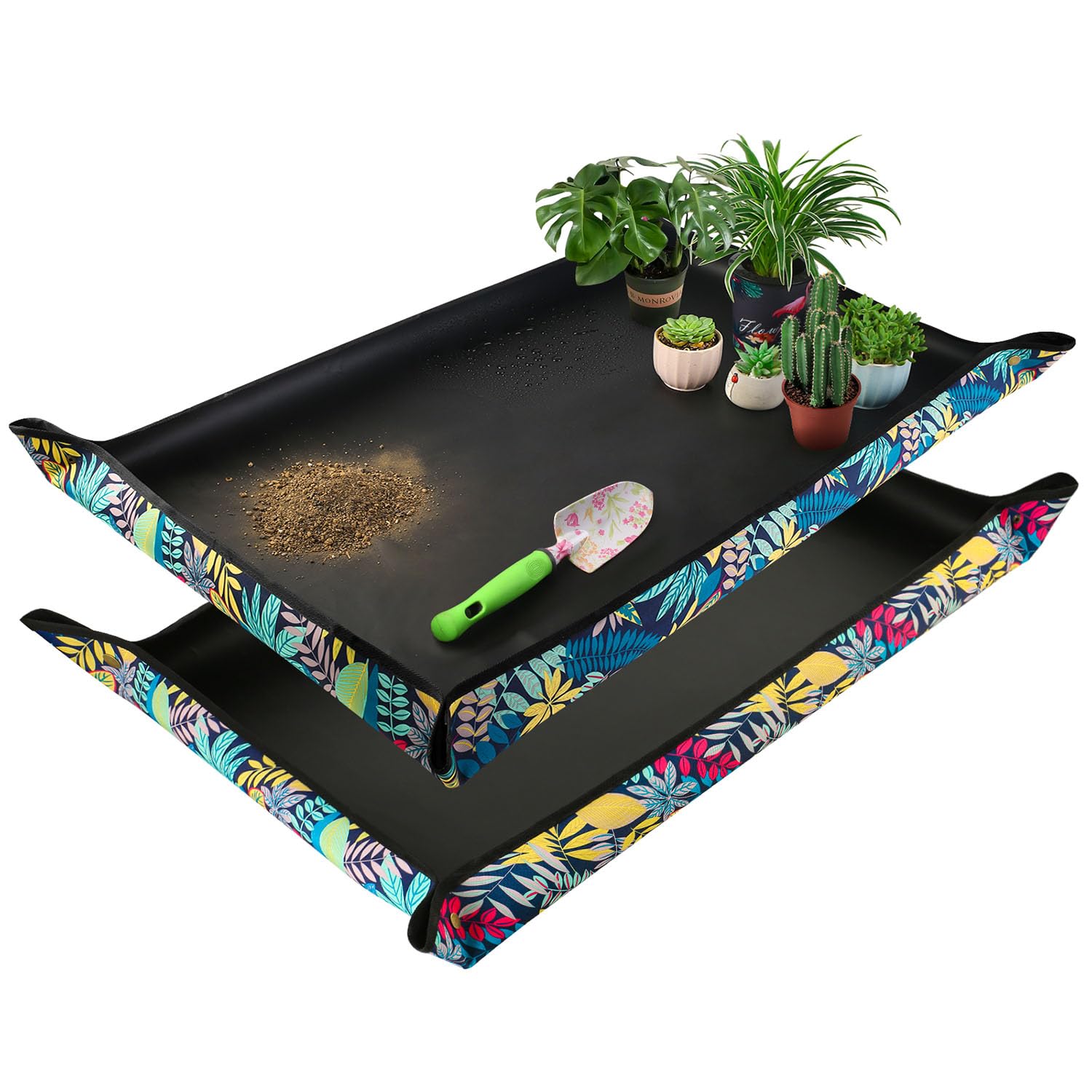 Large Repotting Mat 43.5x29.5in - Indoor Plant Transplanting & Gardening Gifts for Home Use