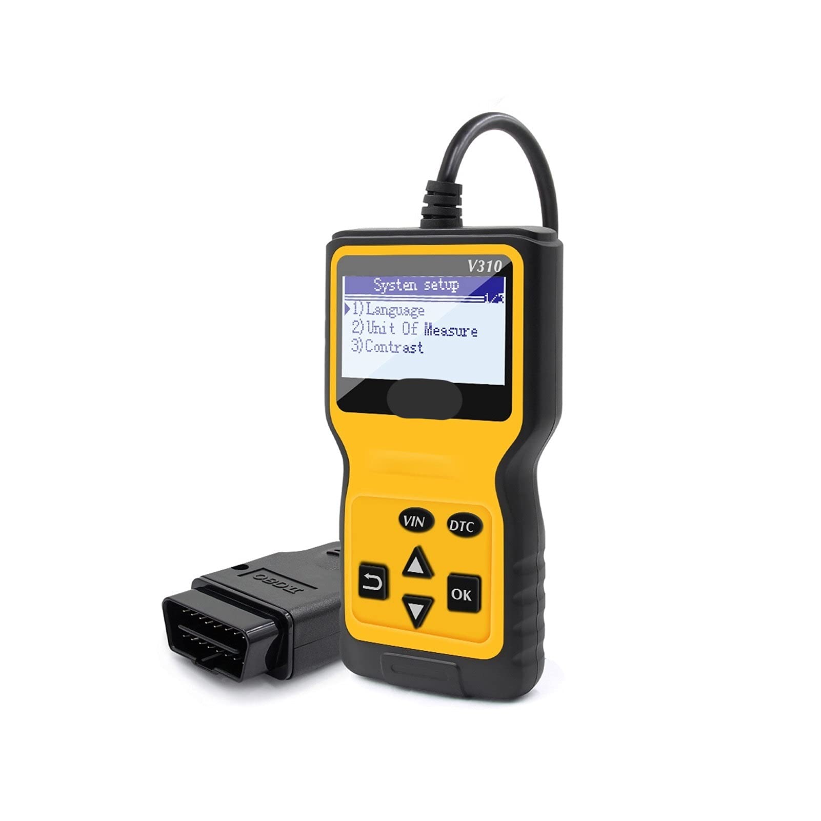 Power Probe Car II Diagnostic Scanner - OBDII Engine Coolant Temperature & Speed Tester - Professional Automotive Diagnostic Tool for BMW E46 & Other Vehicles (Yellow) - Perfect for Mechanics & DIY Car Maintenance
