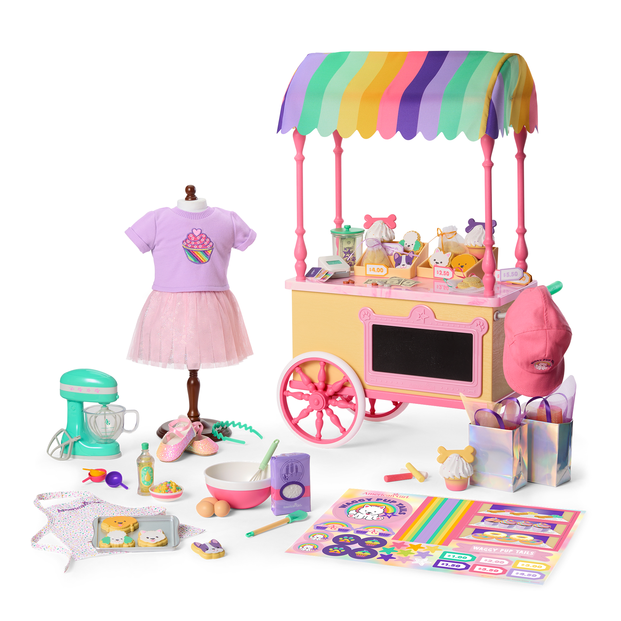 Summer's™ Baking Bundle - Girl of the Year™ 2025 Baking Set for Kids | Complete Baking Kit with Accessories | Perfect for Birthday Gifts & Pretend Play
