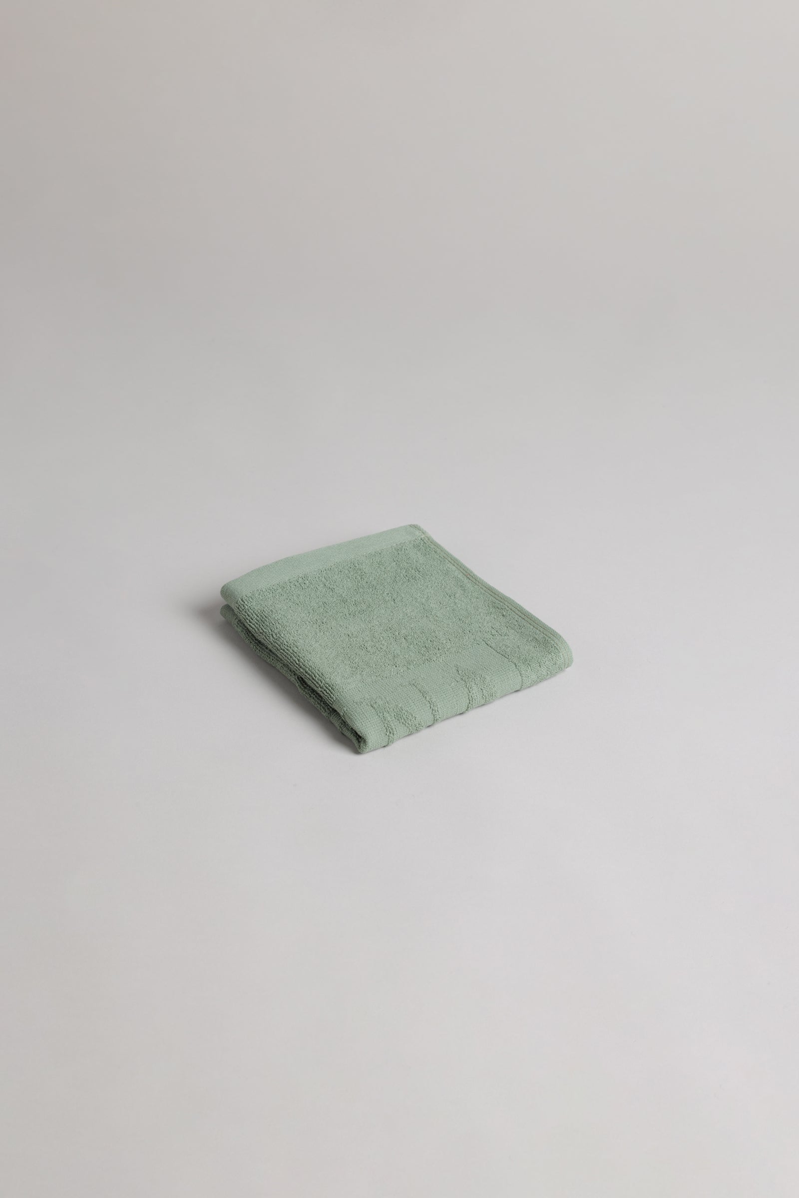Organic Cotton Face Cloth for Sensitive Skin | Soft & Absorbent Sage Green Washcloths | Perfect for Spa, Baby Care & Gentle Exfoliation
