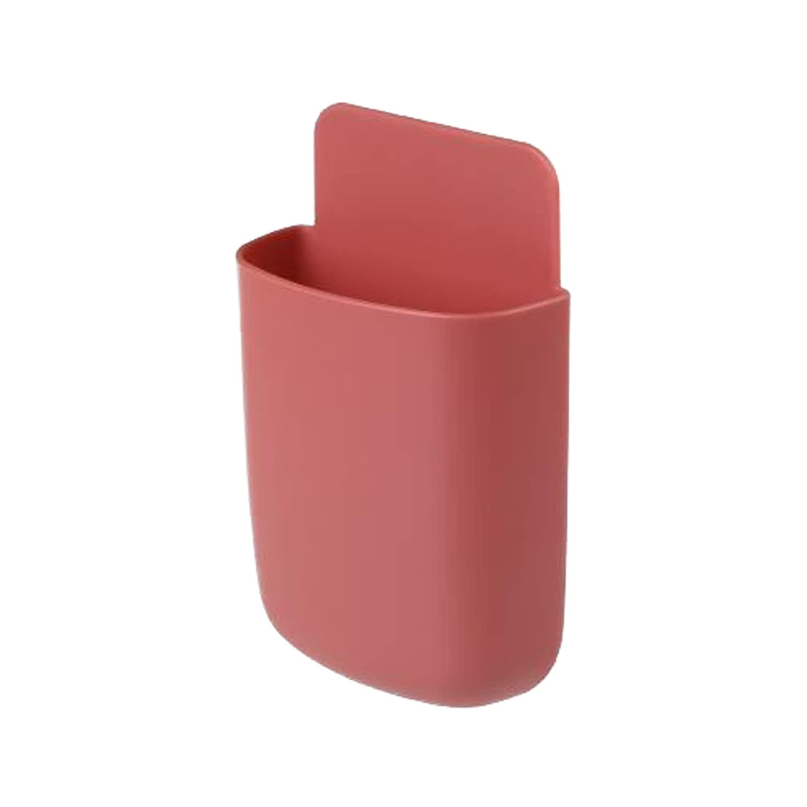 Wall Mount Phone Holder - Adhesive Smartphone Stand for Charging & Organizing - Bedroom, Bathroom, Office Use