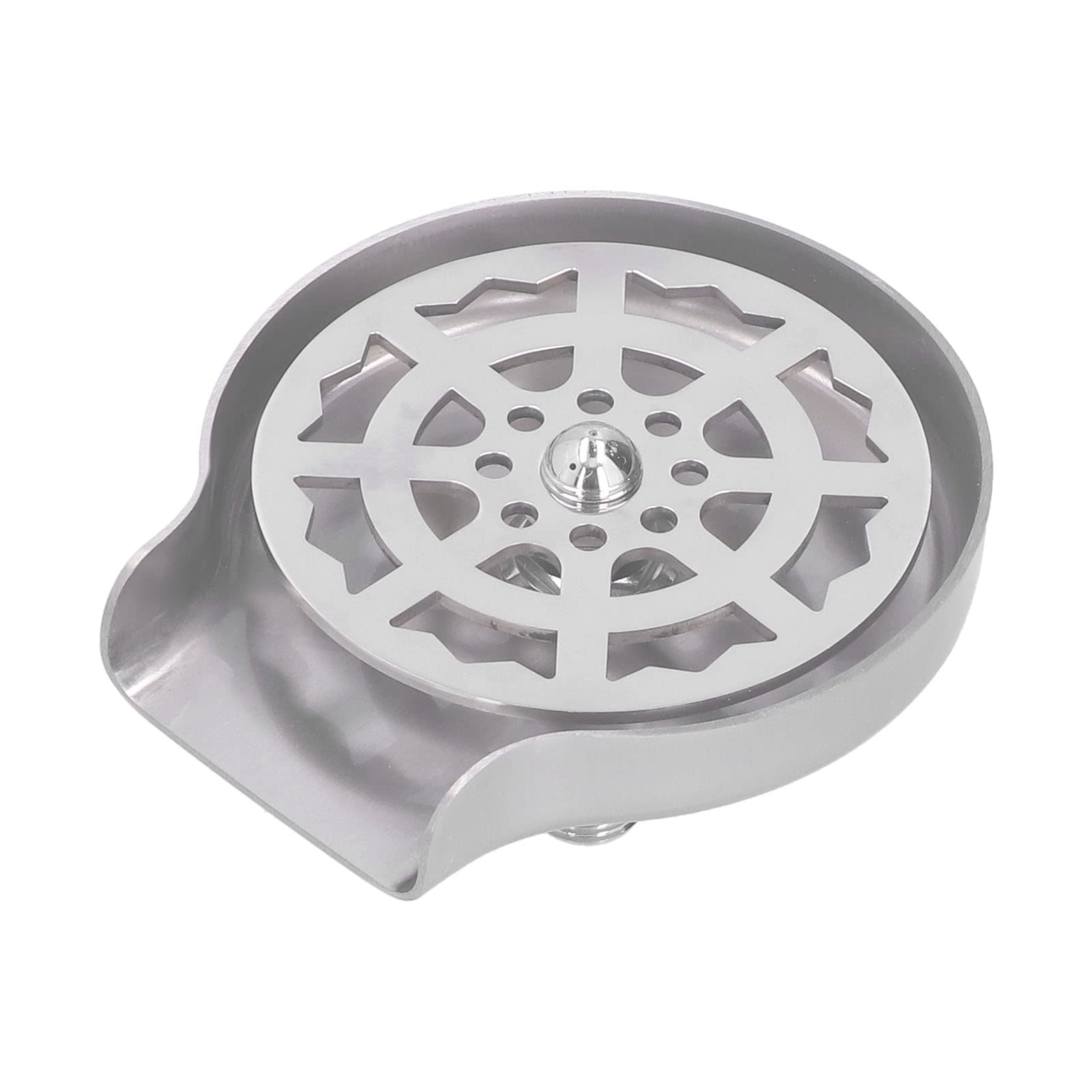 Automatic Glass Rinser for Kitchen Sinks - Efficient Cup & Bottle Washer Attachment - Perfect for Home Bars, Restaurants & Dishwashing - Works with Various Water Cups & Pitchers - Essential Kitchen Sink Accessory for Quick Glass Cleaning