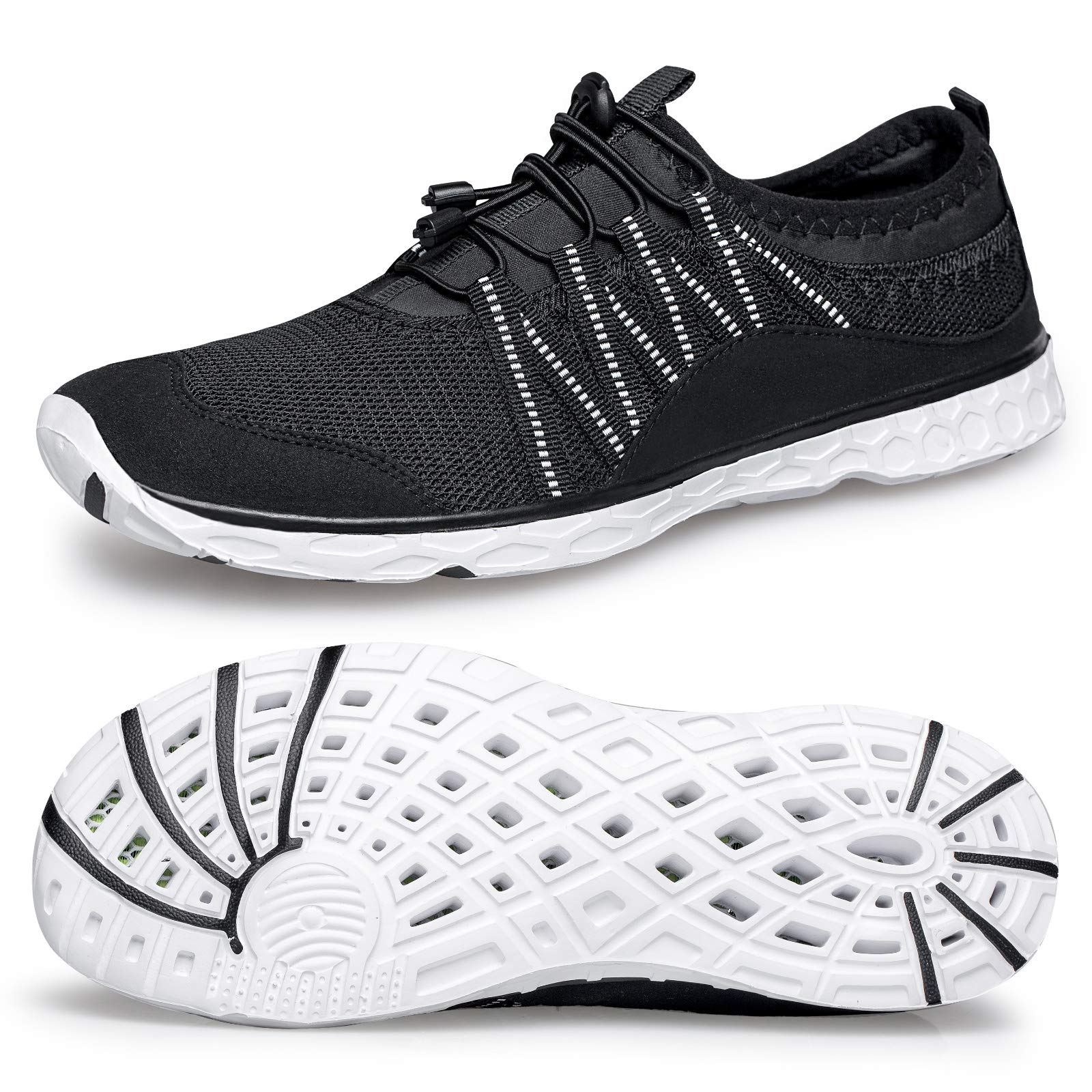 Alibress Men's Water Shoes - Lightweight Quick-Dry Aqua Socks for Beach, Swimming, Surfing & Outdoor Activities