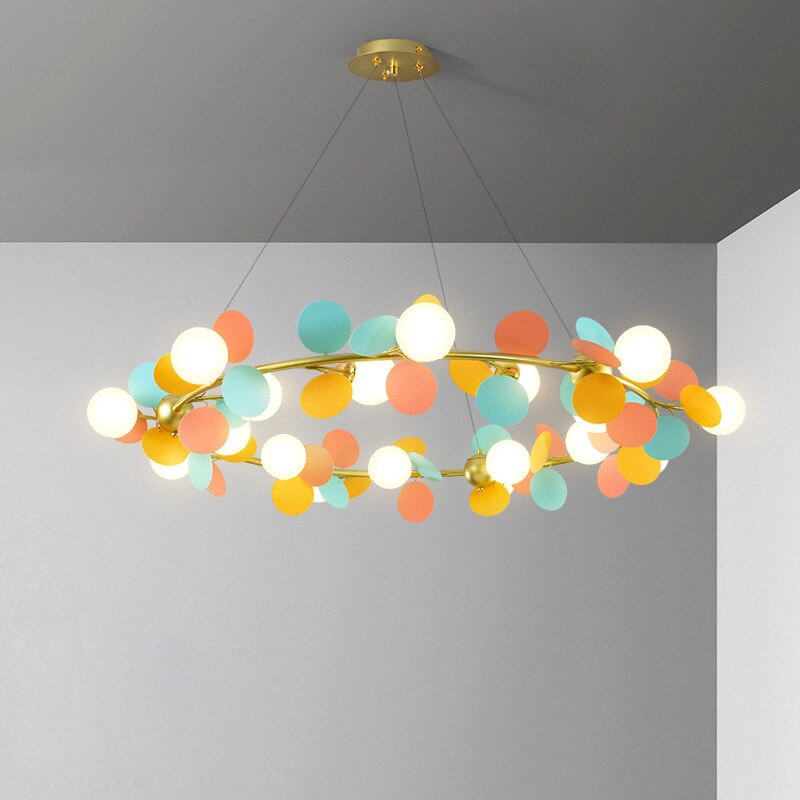 Firefly Chandelier - Elegant LED Ceiling Light Fixture for Living Room & Bedroom | Modern Home Decor Lighting for Dining Room & Hallway