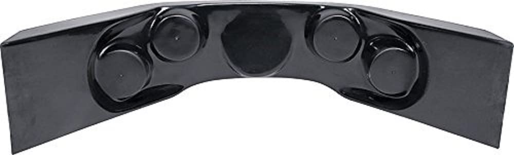 Allstar Performance Fiberglass Curved Dash Panel - Universal Fit for Cars & Trucks - Durable Automotive Interior Upgrade for Enhanced Style & Protection