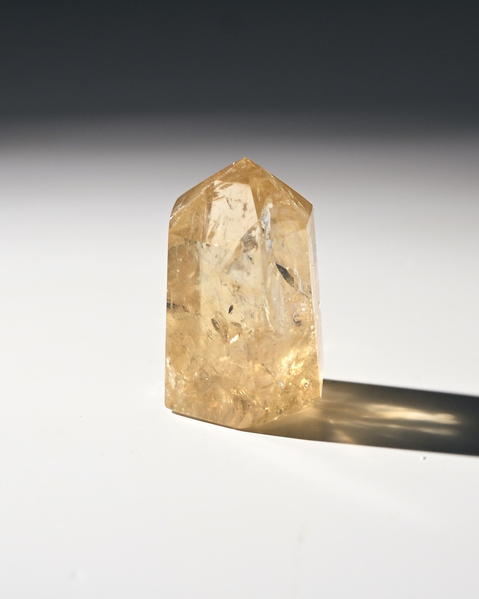 Natural Golden Citrine Point 2 Inch - Genuine Healing Crystal for Meditation, Chakra Balancing & Home Decor | Perfect for Spiritual Gifts, Yoga Spaces & Energy Work