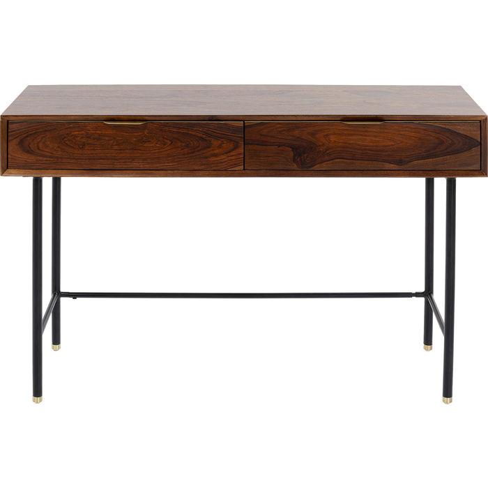 Ravello 120x40 Console Table - Modern Entryway Sofa Table for Hallway, Living Room & Bedroom - Stylish Narrow Wooden Console with Storage Shelf