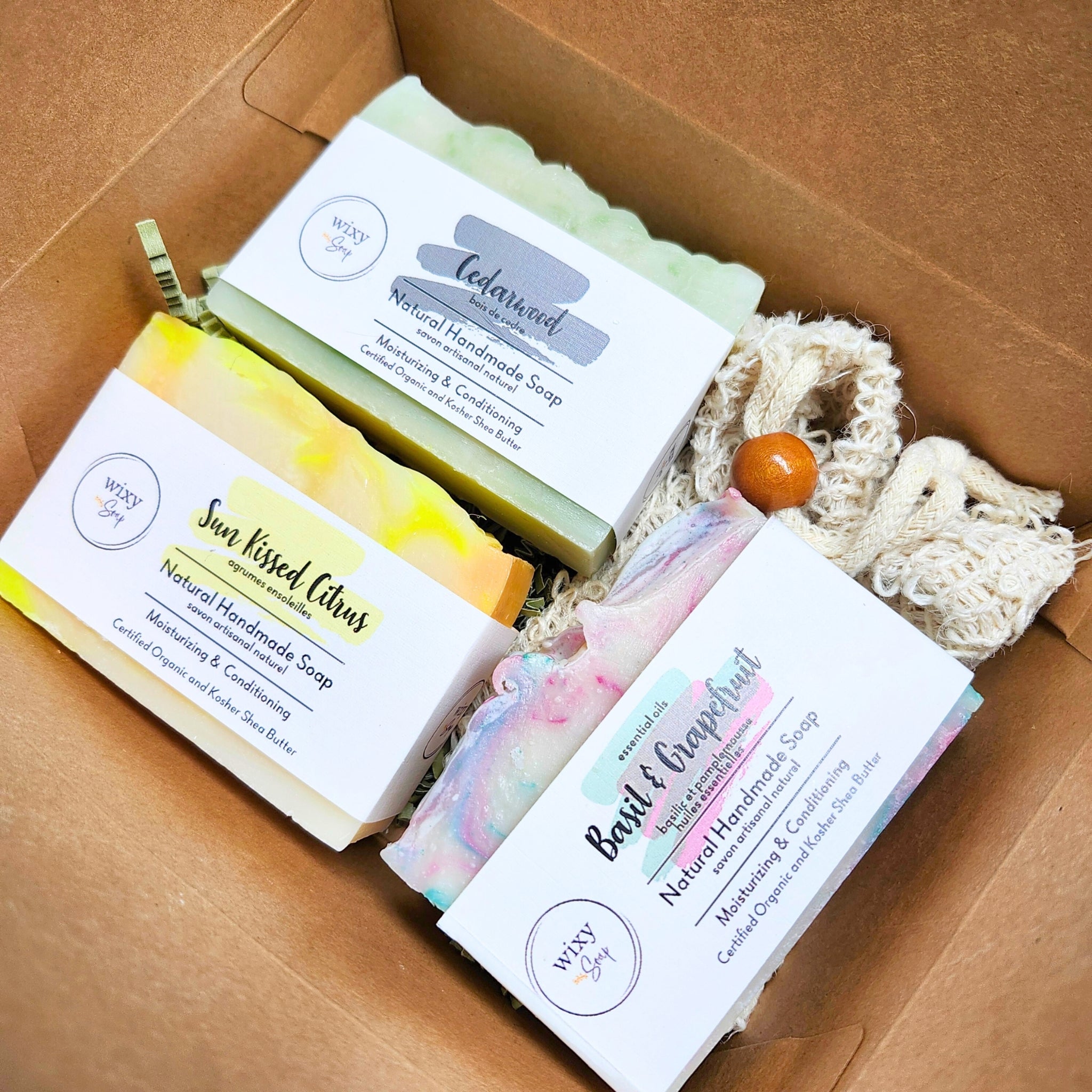 Premium 3-Bar Luxury Soap Gift Set - Handmade Natural Soap Collection for Spa, Bath & Home - Perfect for Holidays, Birthdays & Self-Care Gifts