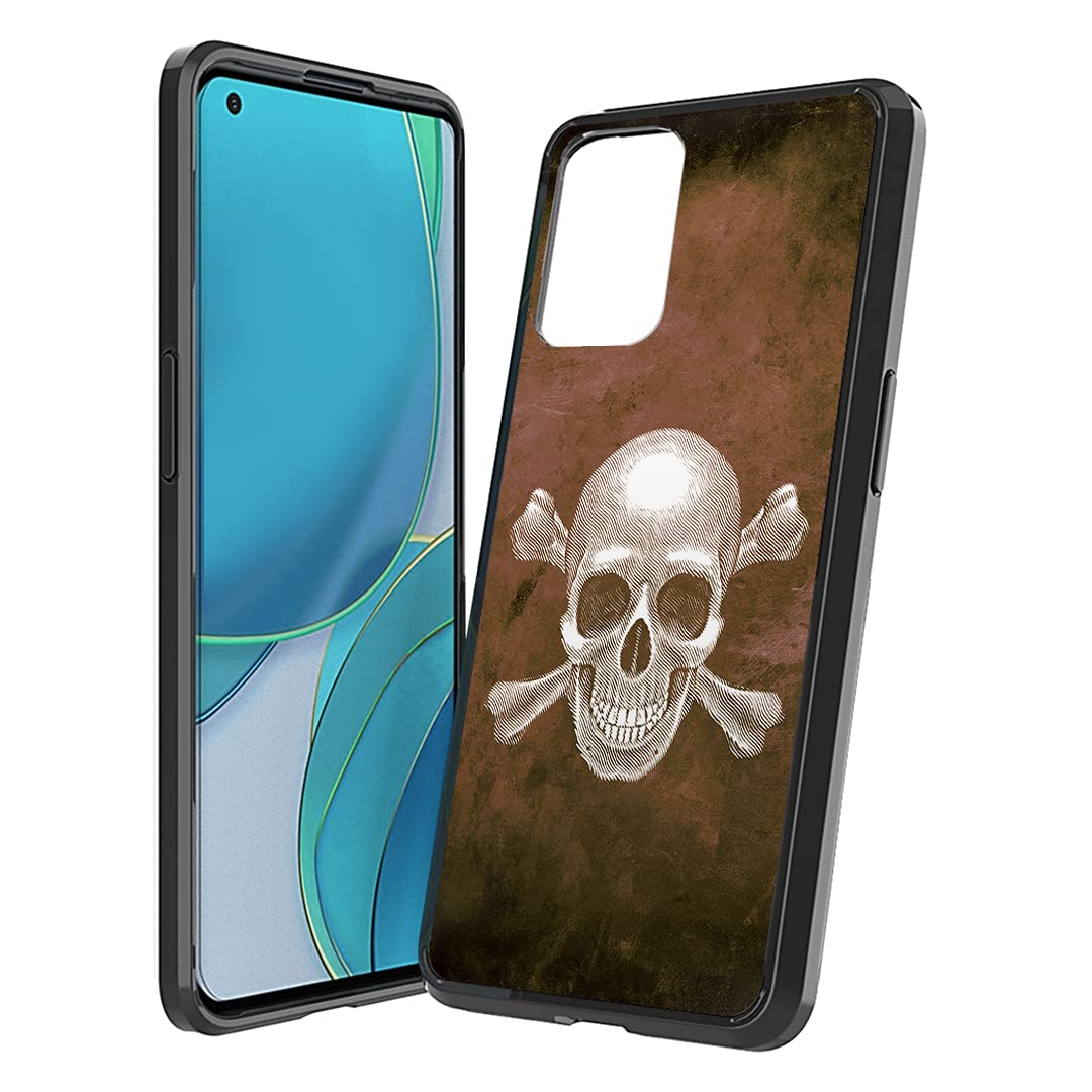 OnePlus 9 5G Phone Case - Pirate Flag Design for Men & Women | Slim Soft Cover for All Carriers | Durable Protection for Daily Use