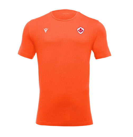 Rugby Canada Orange T-Shirt - Men's & Women's Casual Sports Tee - Perfect for Rugby Games, Fan Gear, and Everyday Wear