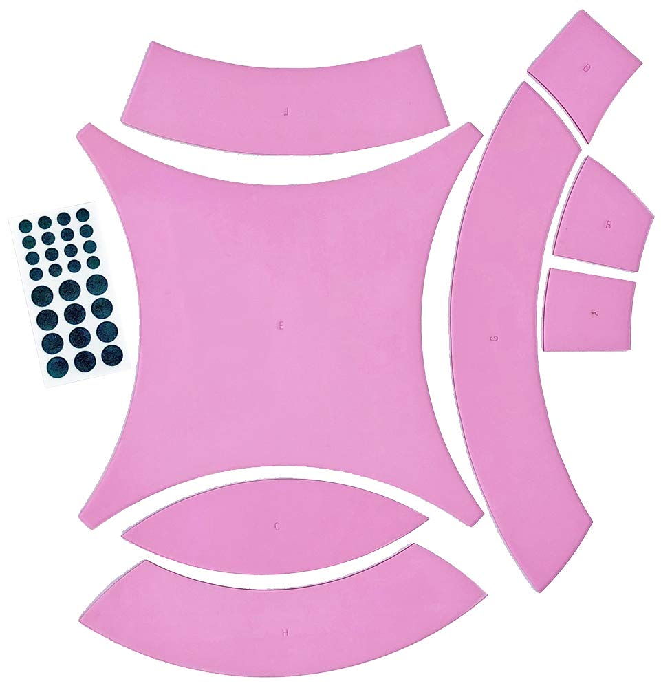Double Wedding Ring Quilt Templates by Sharlene Jorgenson - Premium Quilting Tools for DIY Wedding Quilts & Heirloom Projects