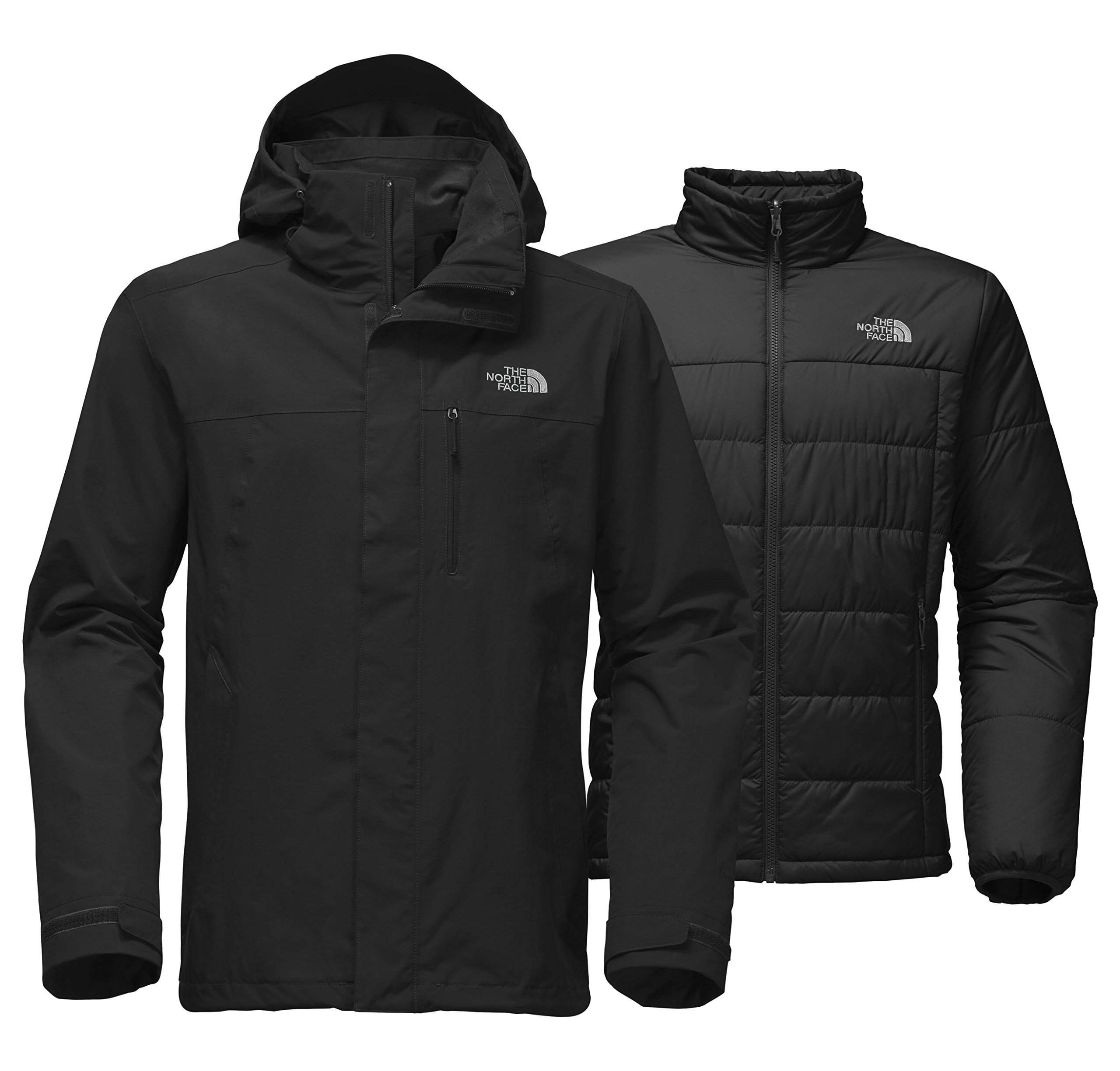 The North Face Men's Carto Triclimate Waterproof Jacket - 3-in-1 Versatile Outdoor Coat for Hiking, Camping & Winter Activities