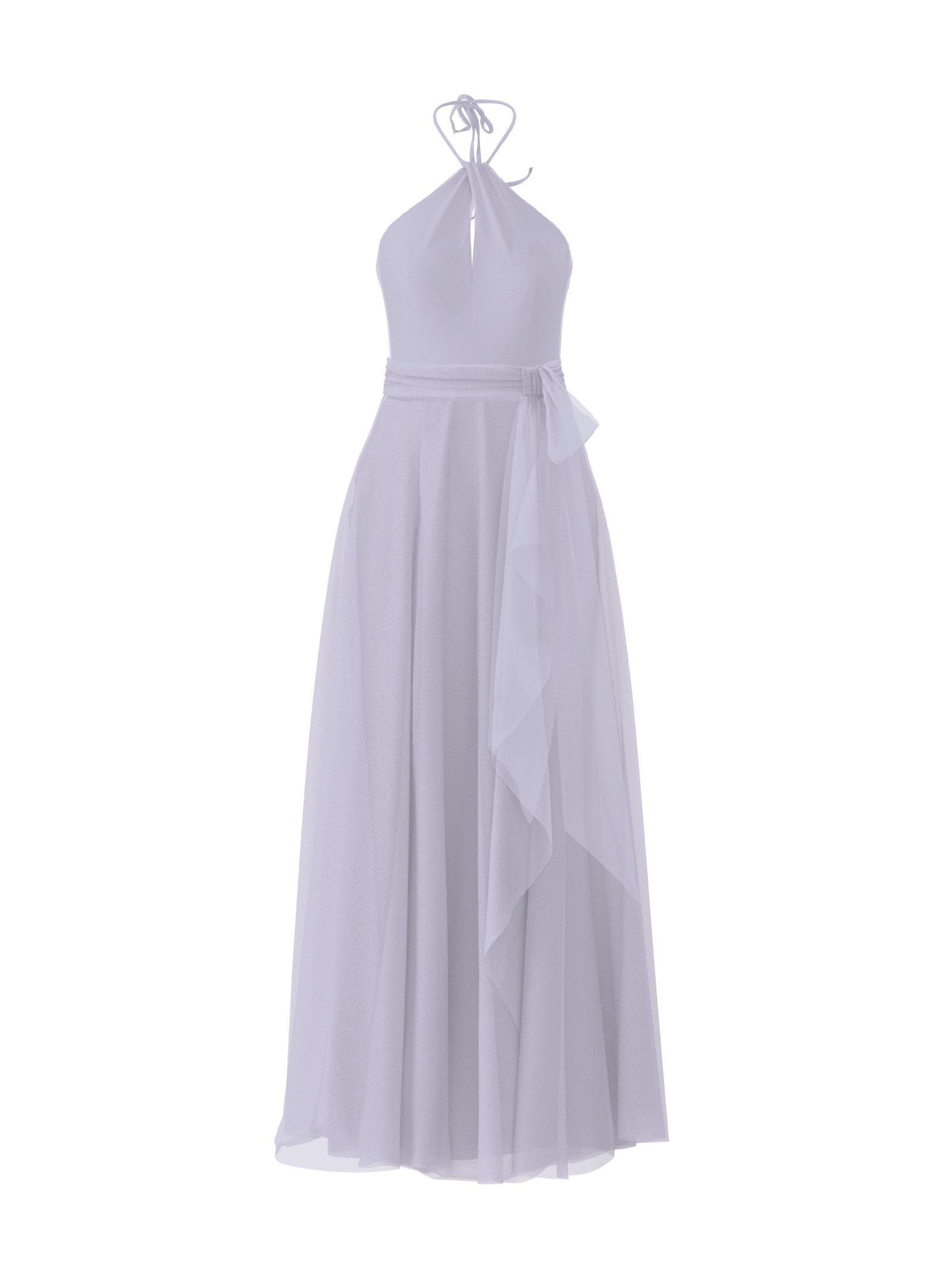 Colby Bodice & Jaycie Skirt with Sash Belt in Lilac - Perfect for Weddings, Parties, and Formal Events