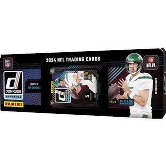 2024 Panini Donruss Football Hobby Factory Set - Complete NFL Trading Card Collection for Collectors & Fans - Perfect for Sports Memorabilia Displays & Fantasy Football Gifts