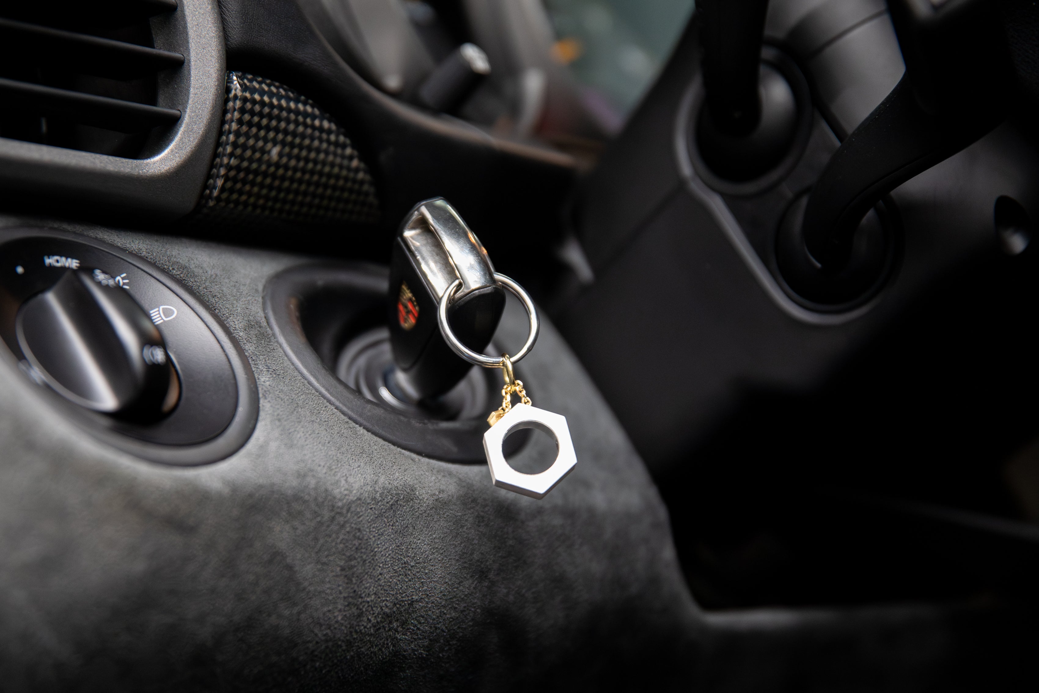 Premium Hex Key Chain - Durable & Stylish Keyring for Everyday Use - Perfect for Home, Office, and Car Keys Organization