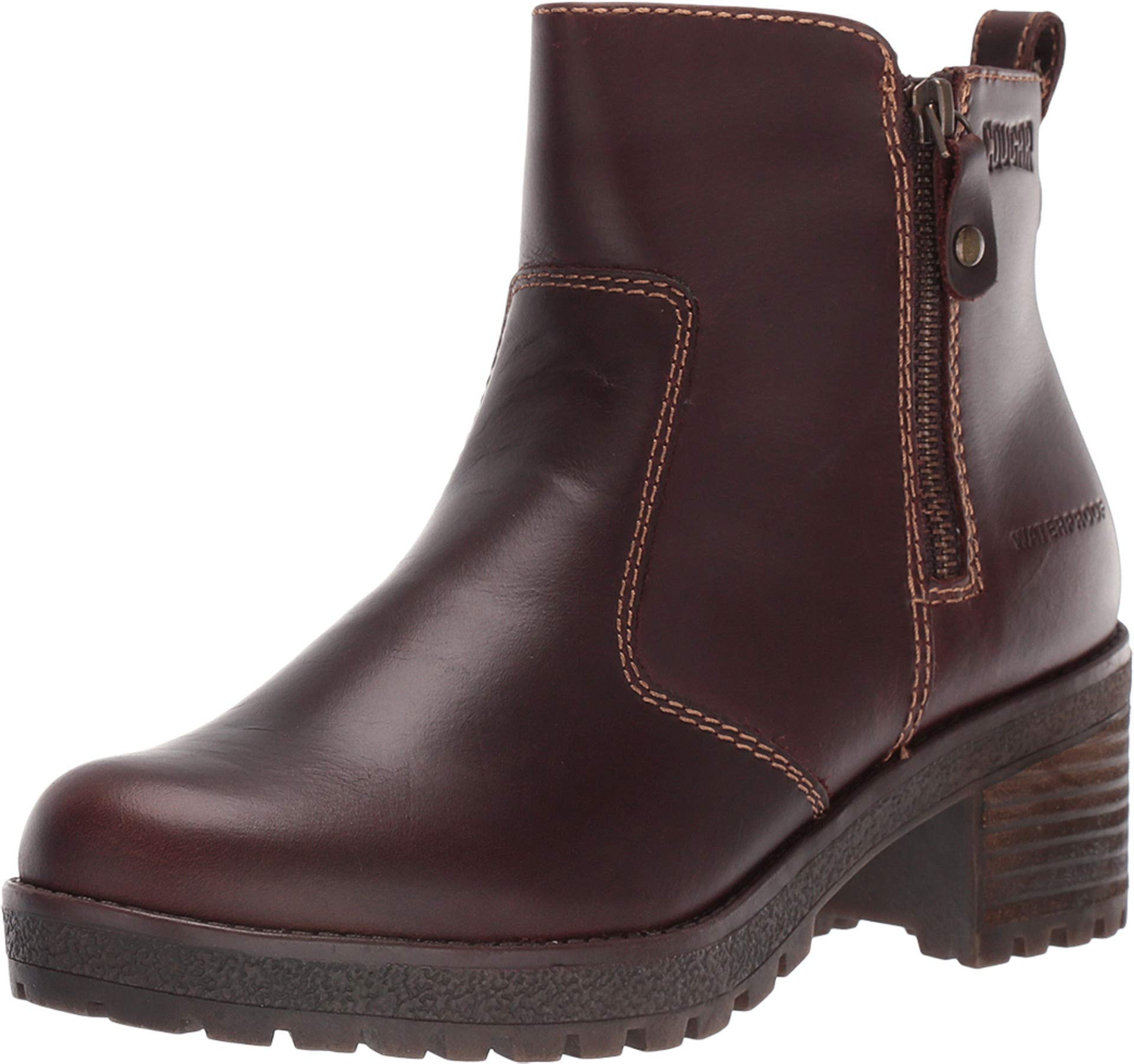 COUGAR Dayton Women's Winter Boots - Waterproof Ankle Boots with Fur Lining, Slip Resistant Sole for Snow, Hiking & Outdoor Activities