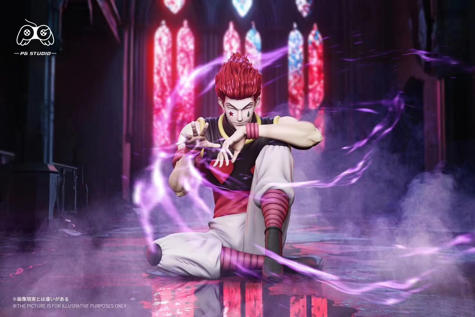 PG Studio Hisoka Figure - Hunter x Hunter Anime Collectible for Fans & Decor | Perfect for Display, Gifts, and Anime Enthusiasts