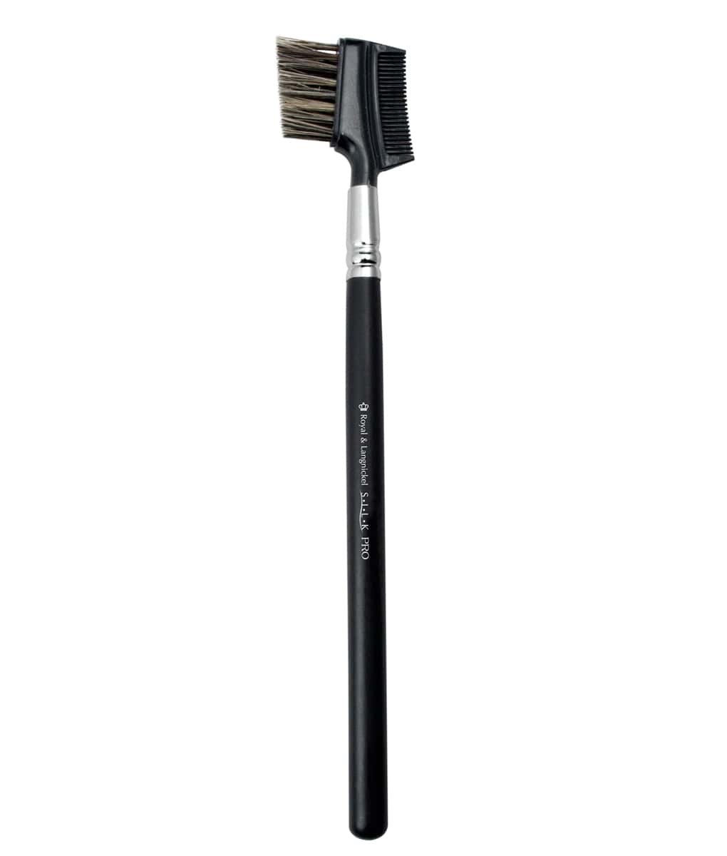 Professional Eyebrow & Eyelash Comb - Dual-Ended Styling Tool for Perfect Brows & Lashes - Ideal for Makeup, Grooming, and Salon Use