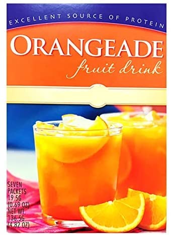 Fit Wise High Protein Orangeade Fruit Drink Mix - Ideal Protein Compatible, Low Carb, Keto-Friendly | Perfect for Post-Workout Recovery & Healthy Weight Management