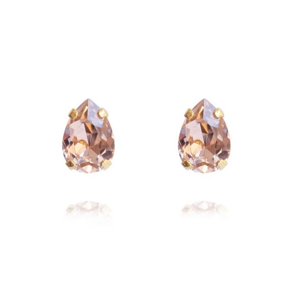 Petite Drop Rose Gold Vintage Earrings - Dainty Elegant Jewelry for Women | Perfect for Weddings, Date Nights & Special Occasions