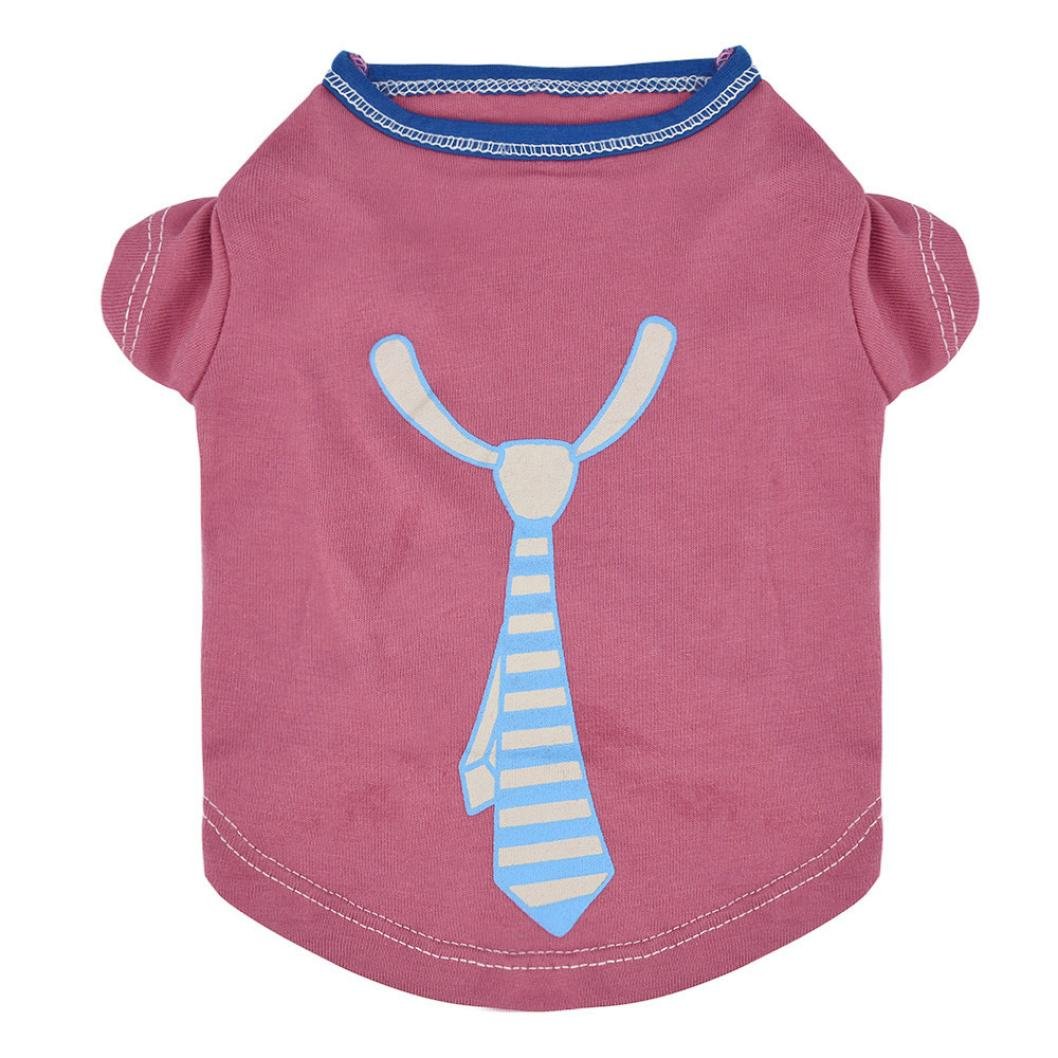 Howstar Cute Fashion Dog & Cat Pet Shirts - Summer Apparel for Puppies & Kittens - Lovely Pet Clothing for Daily Walks, Outdoor Adventures & Photo Shoots