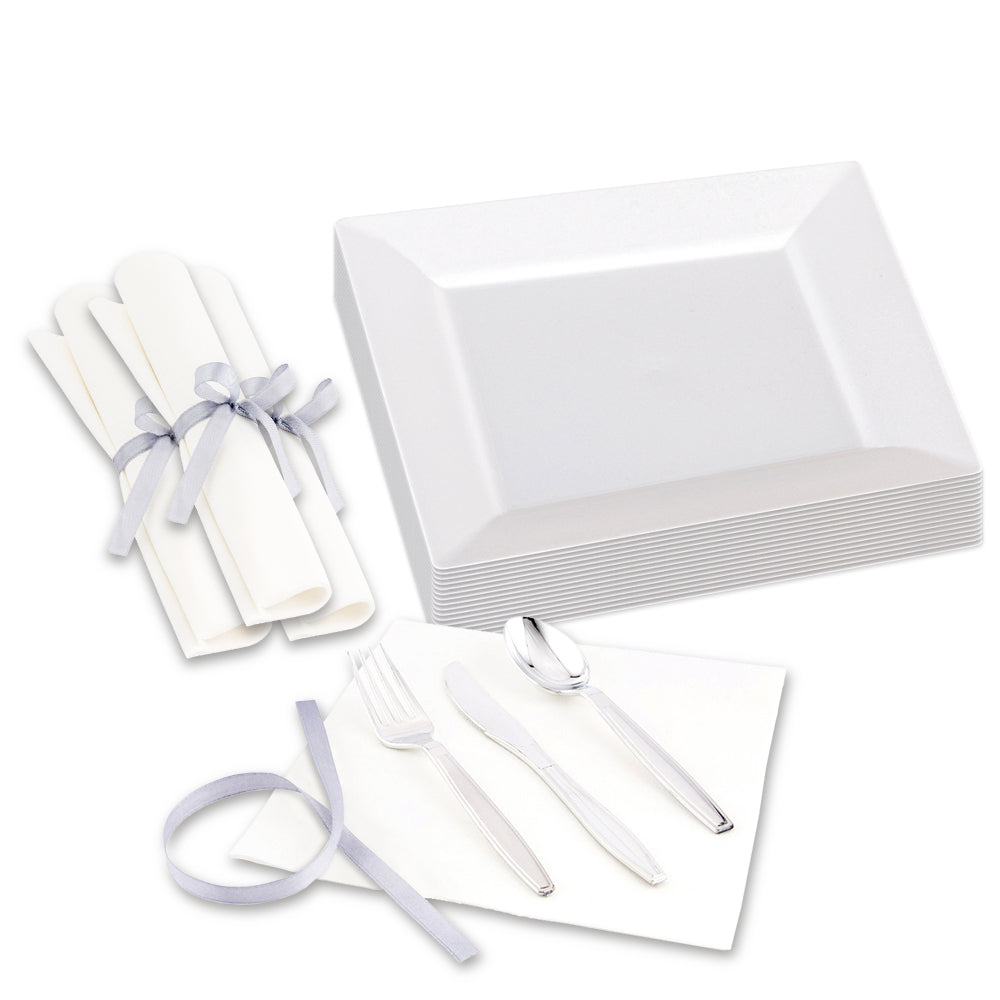 100-Pack White 9.5