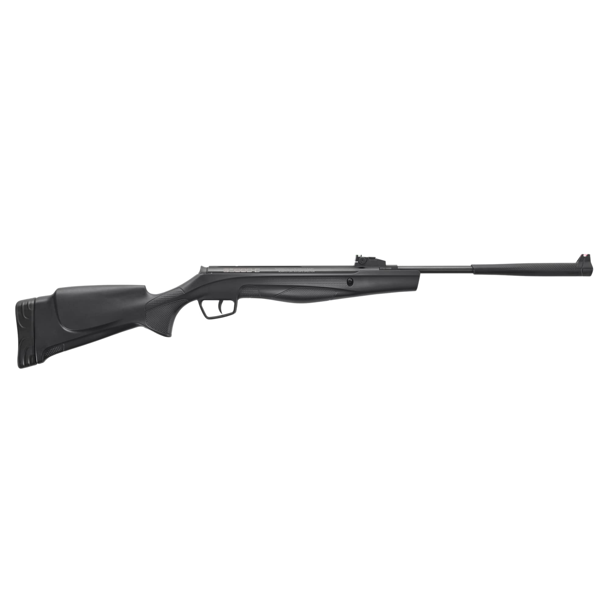 Stoeger S3000-C Compact .177 Caliber Air Rifle with Black Synthetic Stock & Fiber-Optic Sights - Perfect for Target Shooting, Pest Control & Backyard Plinking