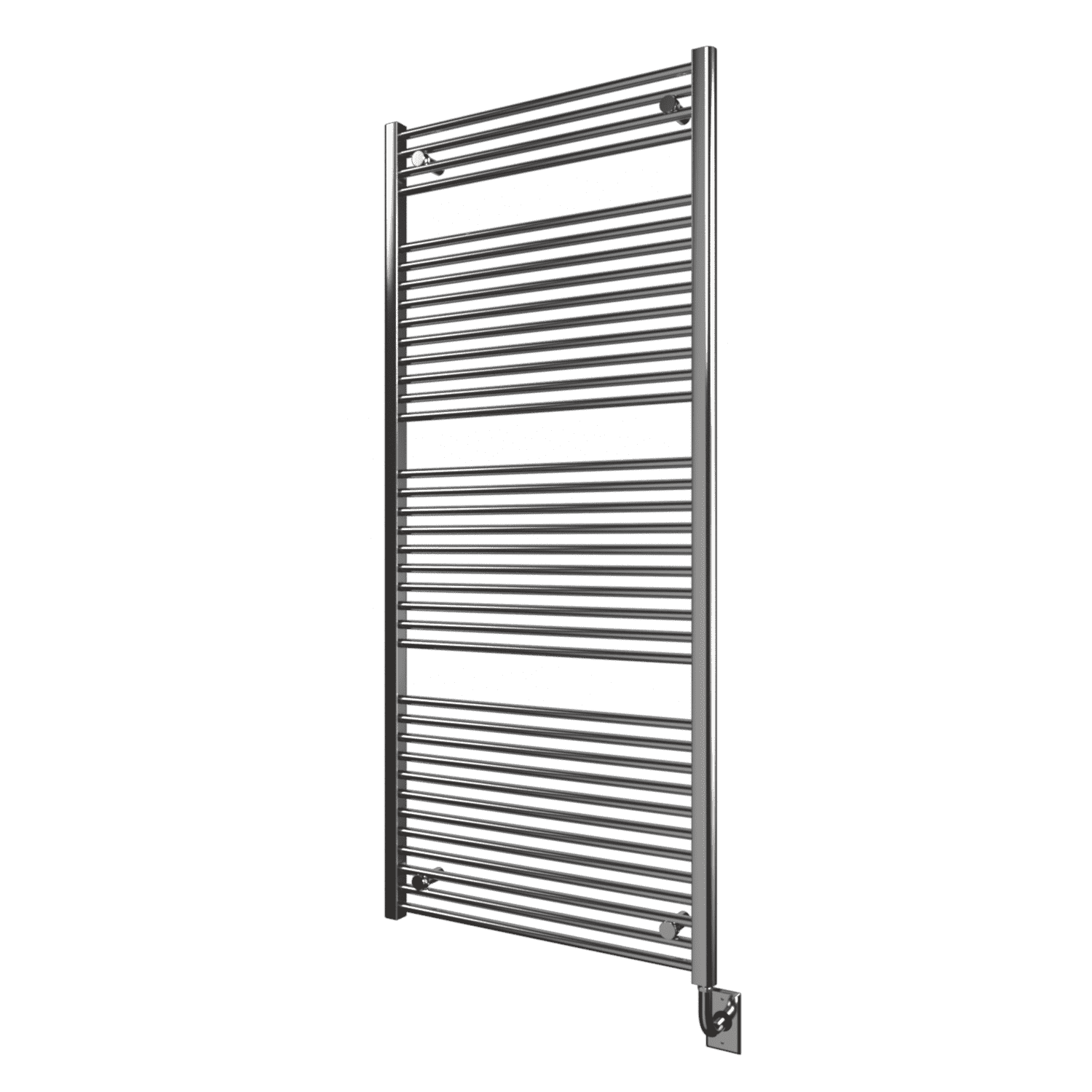 Tuzio Savoy Hardwired or Plug-In Bathroom Towel Warmer - 29.5