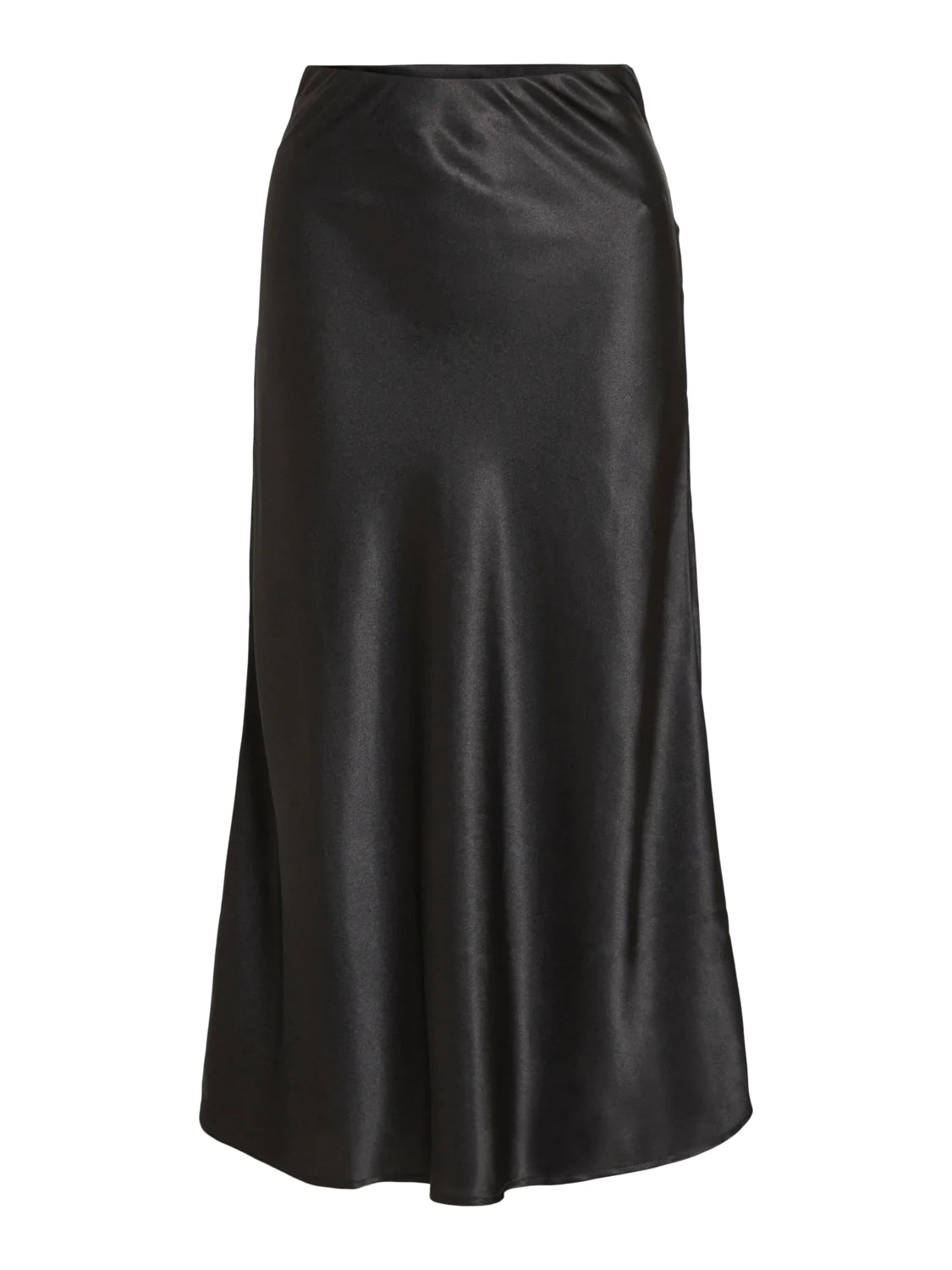 Chadya High Waisted Skirt for Women - Stretchy A-Line Mini Skirt with Pockets, Black | Perfect for Office, Party & Casual Wear