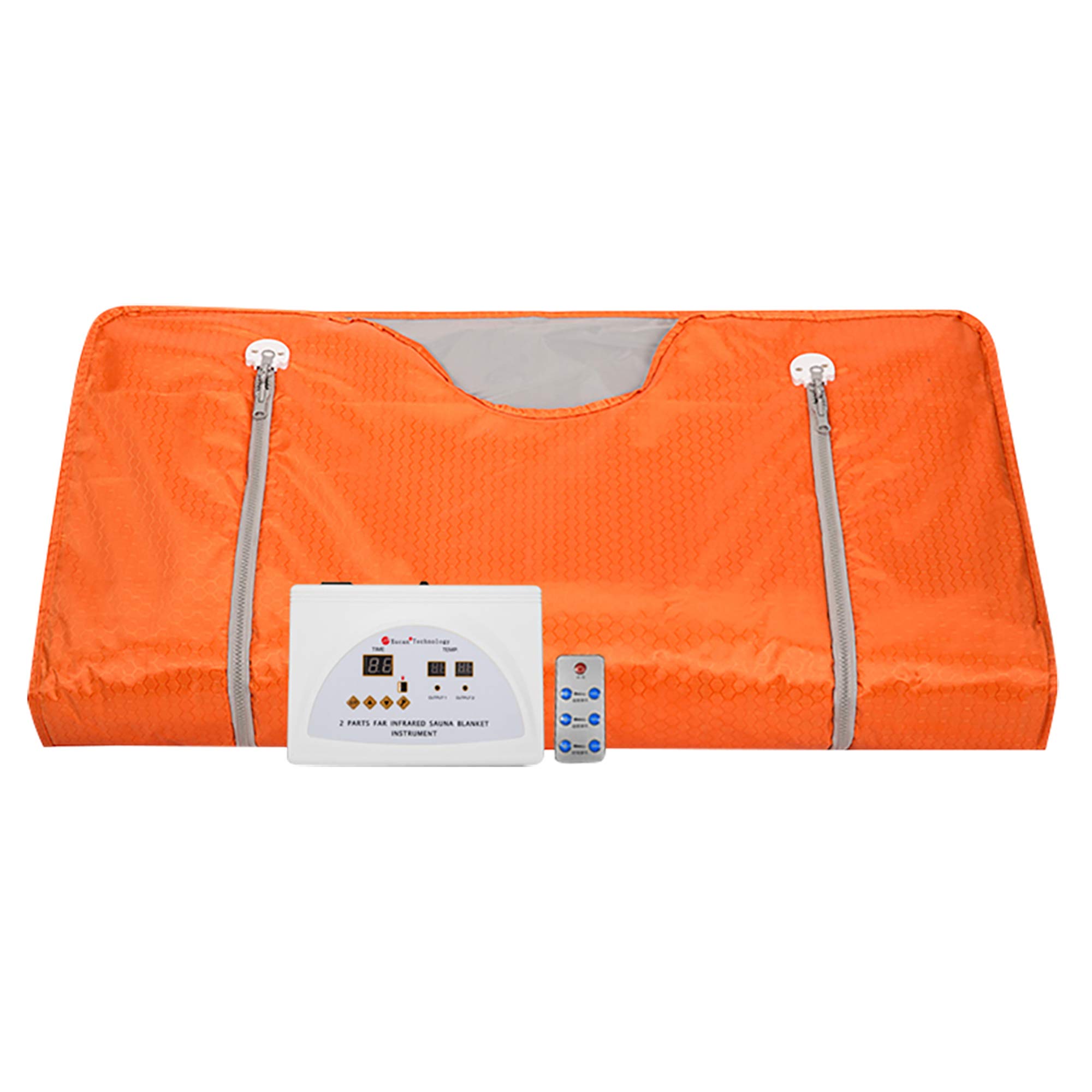 H&ZT XL Infrared Sauna Blanket - Digital Far-Infrared Heating Blanket for Detox, Relaxation & Weight Loss | Portable Home Spa Therapy for Stress Relief & Muscle Recovery