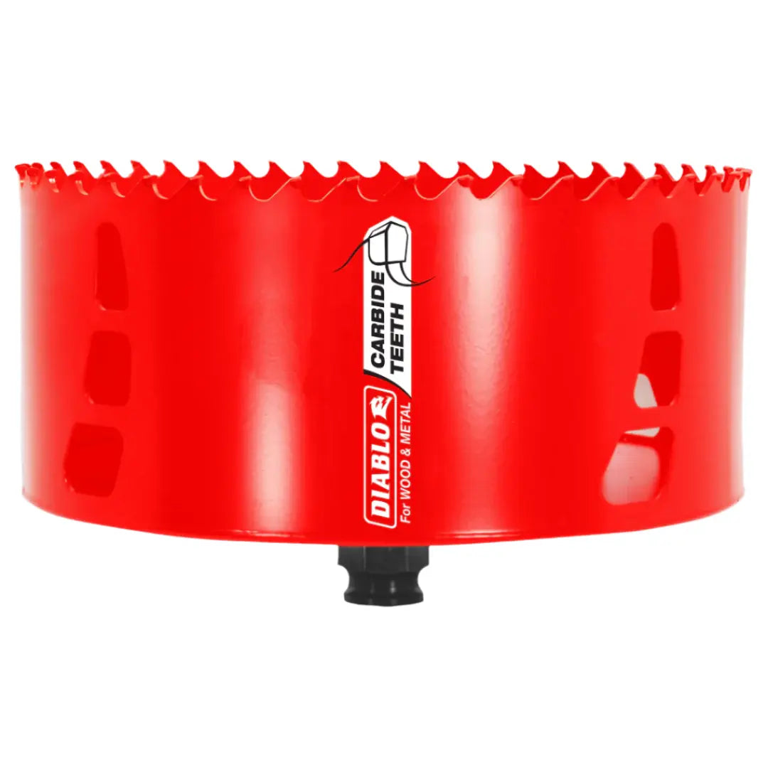 Diablo DHS6000 High Performance 6-Piece Hole Saw Kit - Perfect for Wood, Metal & Plastic Cutting - DIY & Professional Use
