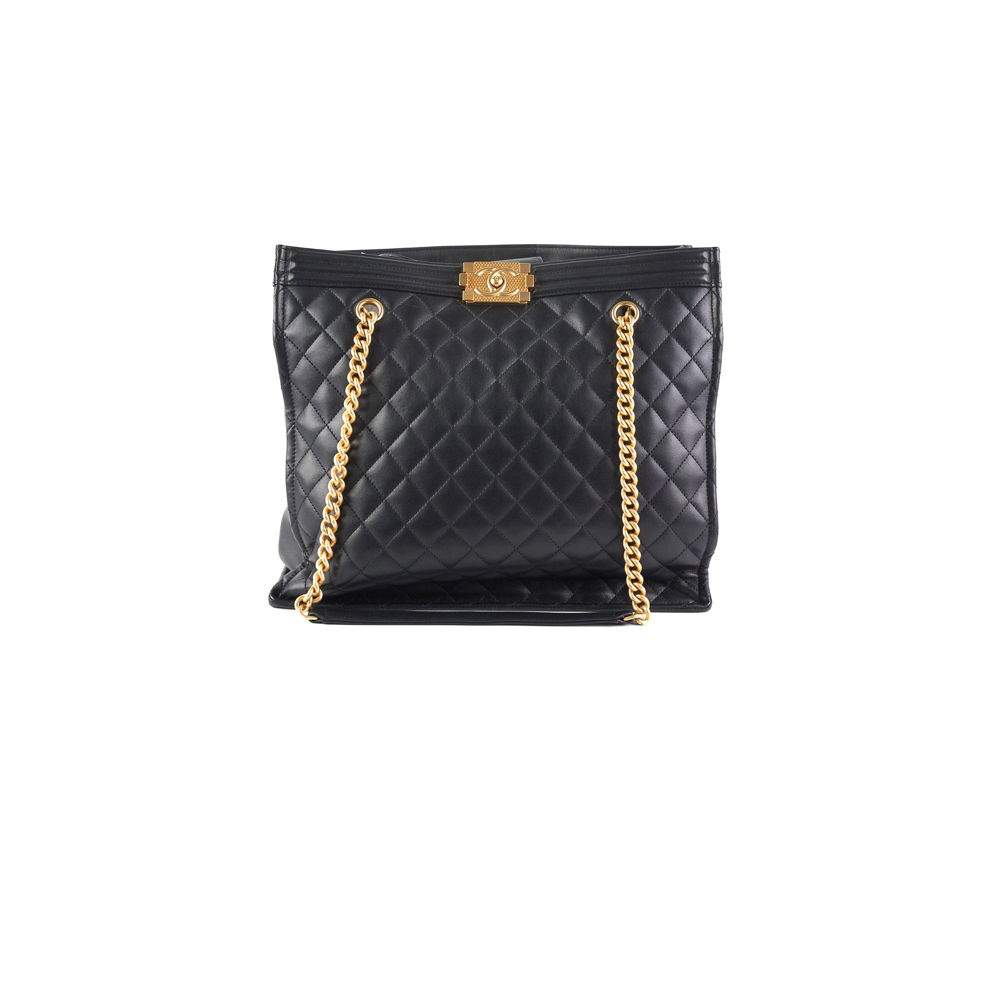 Chanel Boy Tote Bag Black - Luxury Leather Handbag for Women | Perfect for Work, Travel & Everyday Use