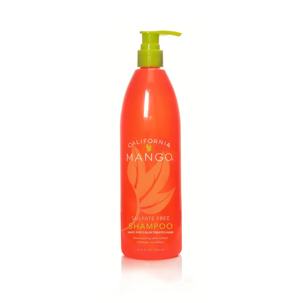 California Mango Sulfate-Free Shampoo for Dry & Damaged Hair - Hydrating & Nourishing Hair Care with Natural Ingredients - Perfect for Daily Use & Color-Treated Hair