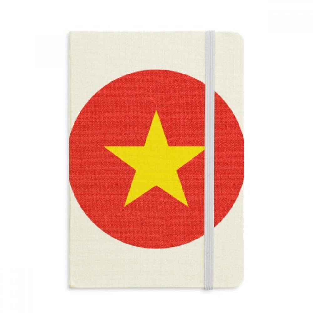 Vietnam National Flag Notebook - Asian Symbol Hard Cover Classic Journal Diary A5 for Travel, School & Office Use | Patriotic Gift Idea for Students & Professionals