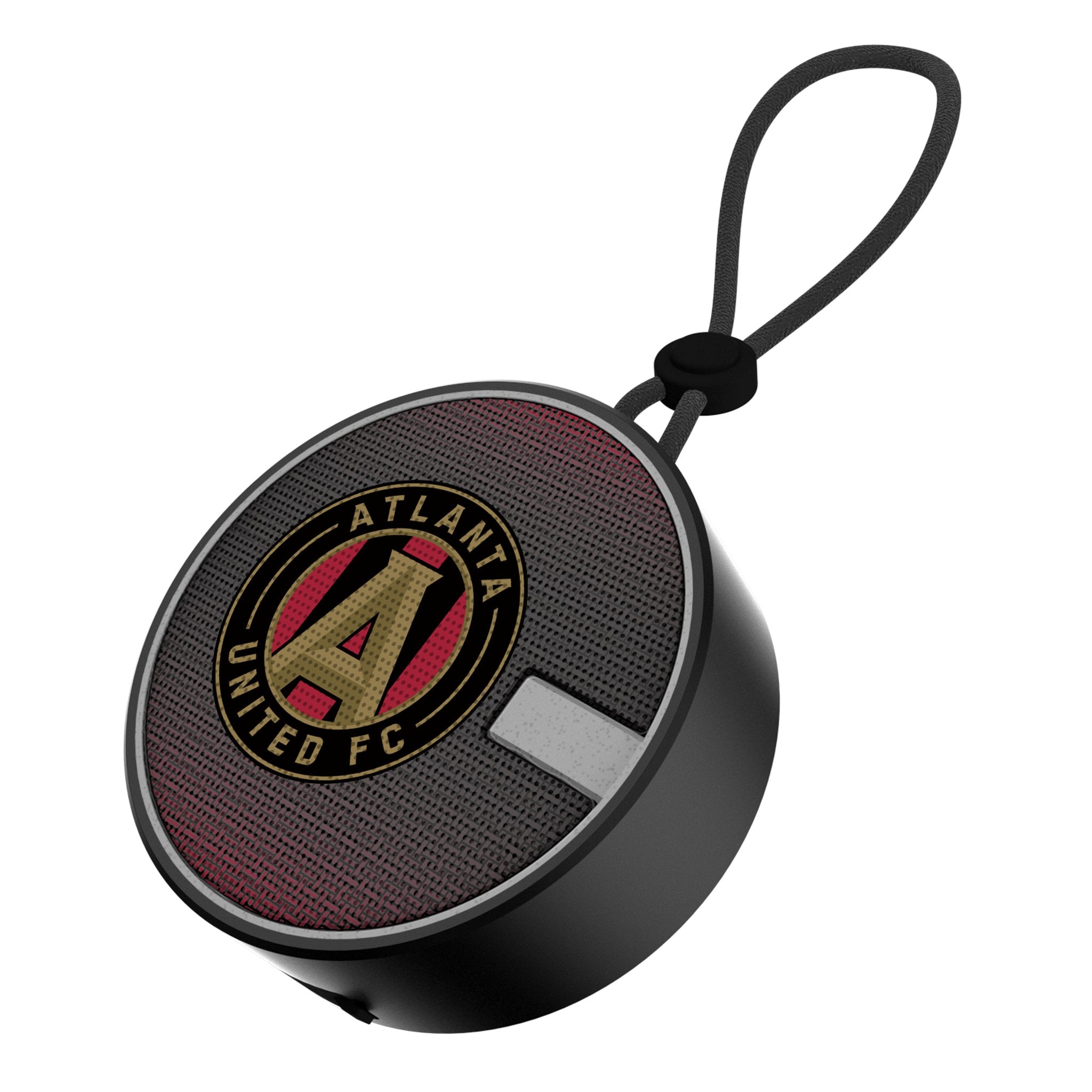 Waterproof Bluetooth Speaker with Linen Design - Atlanta United FC Edition - Perfect for Outdoor Parties, Beach Trips, and Tailgating