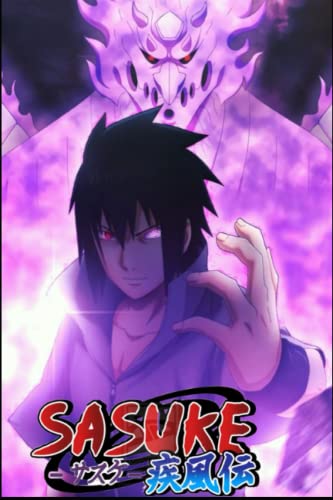 Sasuke Uchiha Book Cover - Naruto Uzumaki Anime Manga Merchandise for Fans, Collectors & Cosplay Accessories