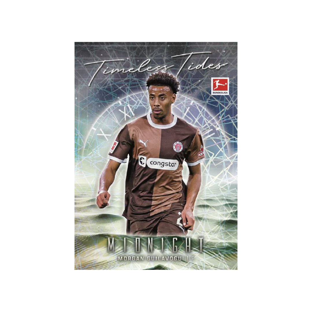 Topps Bundesliga Midnight Soccer 24/25 Hobby Box - Premium German Football Trading Cards Collection - Perfect for Collectors, Fantasy Leagues & Gift Giving