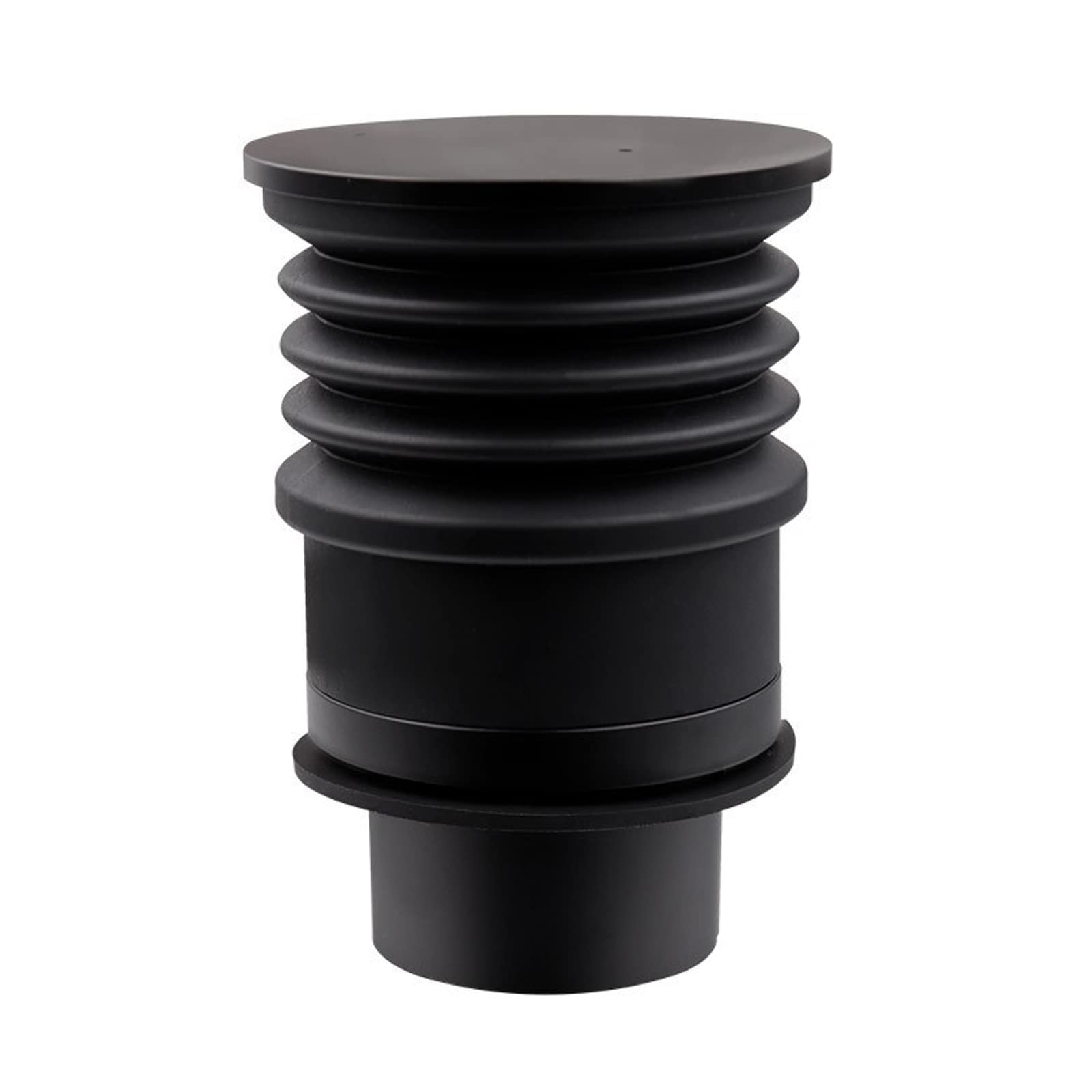 Universal 52-70mm Coffee Bean Silo for Grinders - Removes Residual Powder - Black - Perfect for Home Baristas & Coffee Shops