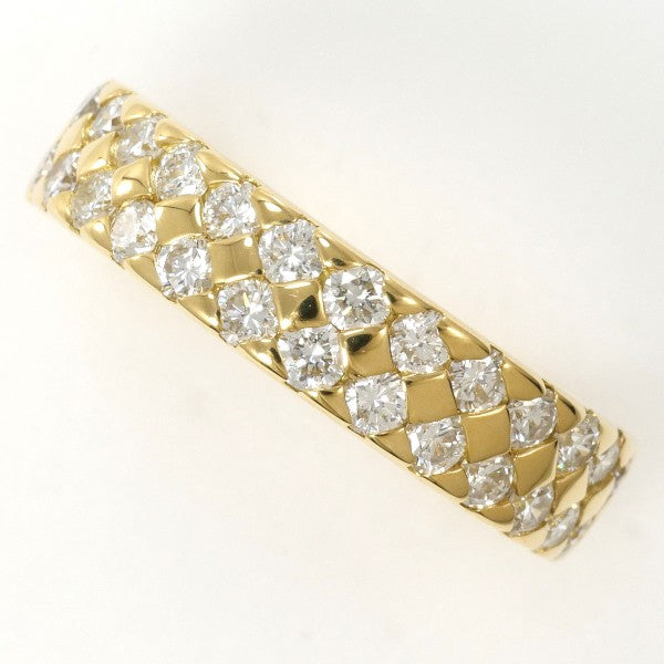 18K Yellow Gold Diamond Ring for Women - Elegant Solitaire Engagement & Wedding Band - Perfect for Proposals, Anniversaries, and Special Occasions