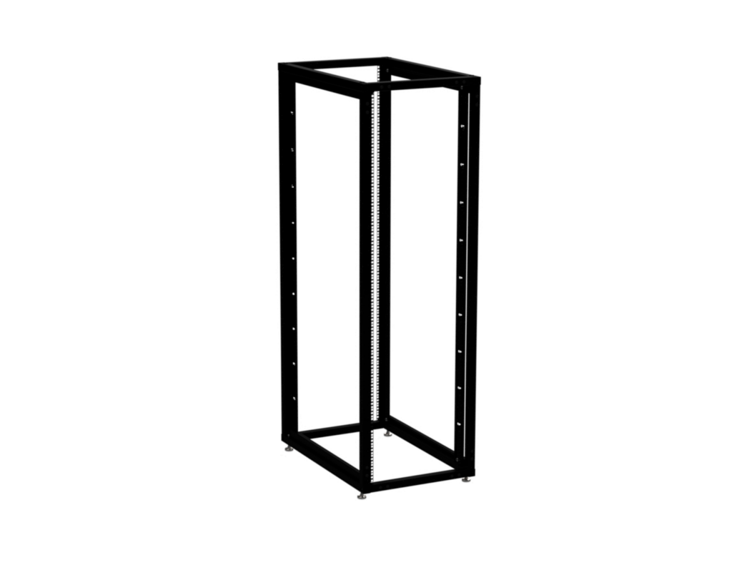 41U Knockdown 4 Post Server Rack - Heavy Duty Network Equipment Cabinet for Data Centers & Server Rooms | Perfect for IT Infrastructure, Cloud Computing & Enterprise Storage Solutions