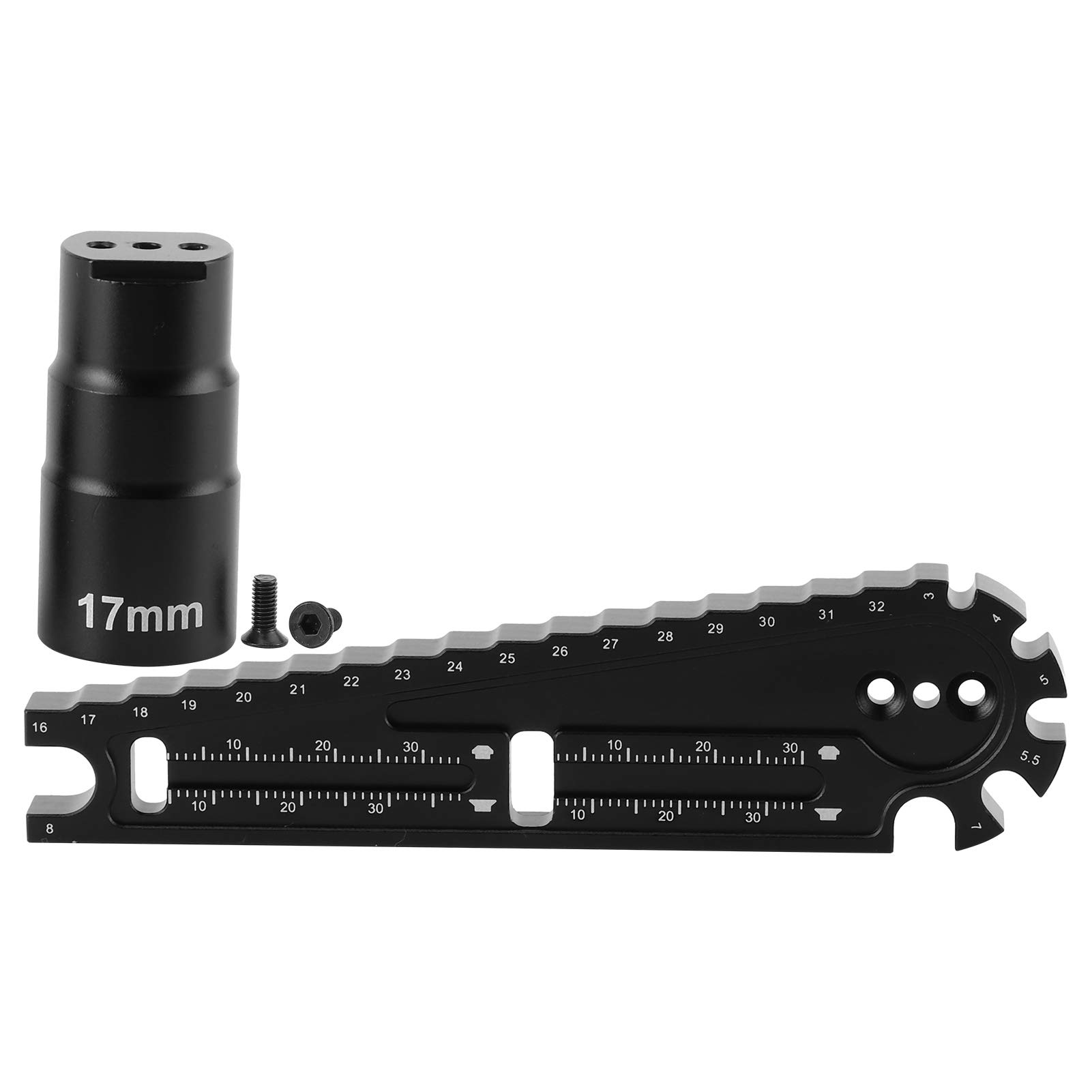 32mm RC Car Height Ruler - Precision Measuring Tool for RC Model Scale Accessories - Perfect for Hobbyists and DIY Enthusiasts