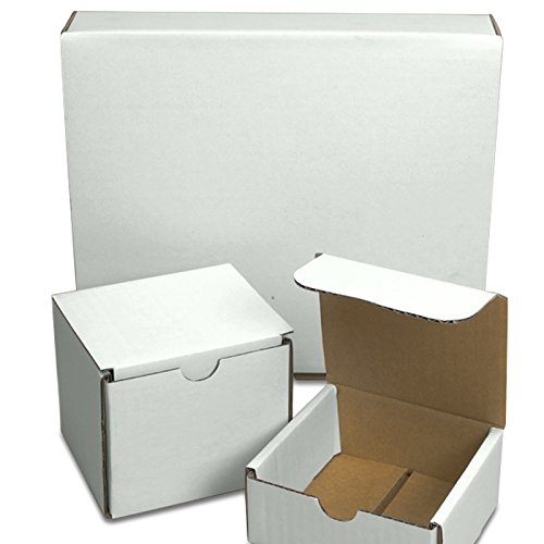 100 Pack 3x3x3 Inches Small Shipping Boxes - Corrugated Mailing Supplies for Ecommerce, Gifts & Jewelry | Perfect for Amazon FBA, USPS & UPS Shipping