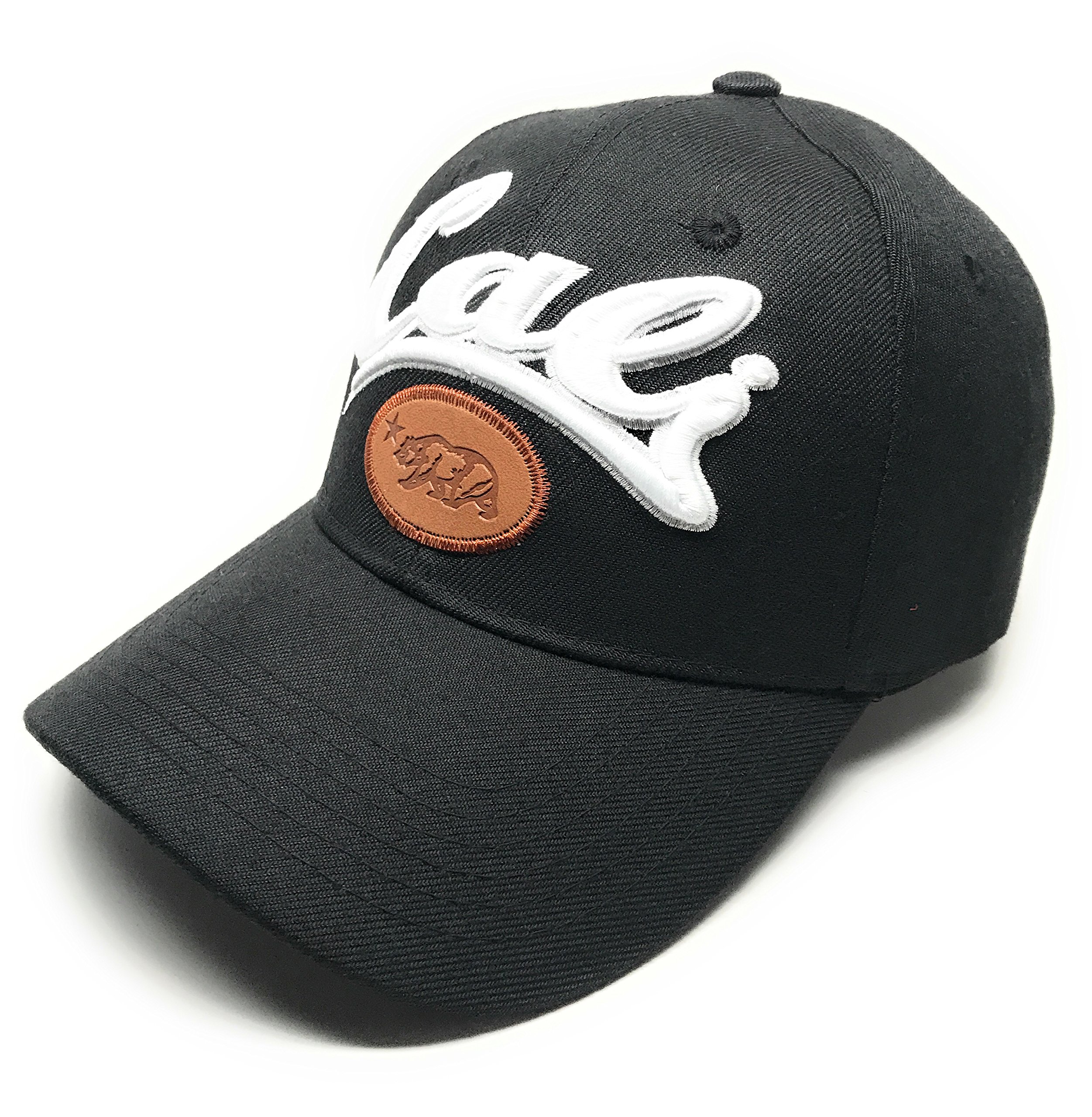 California Embroidered Bear Patch Adjustable Baseball Cap for Men & Women - Perfect for Outdoor Activities, Sports, and Casual Wear